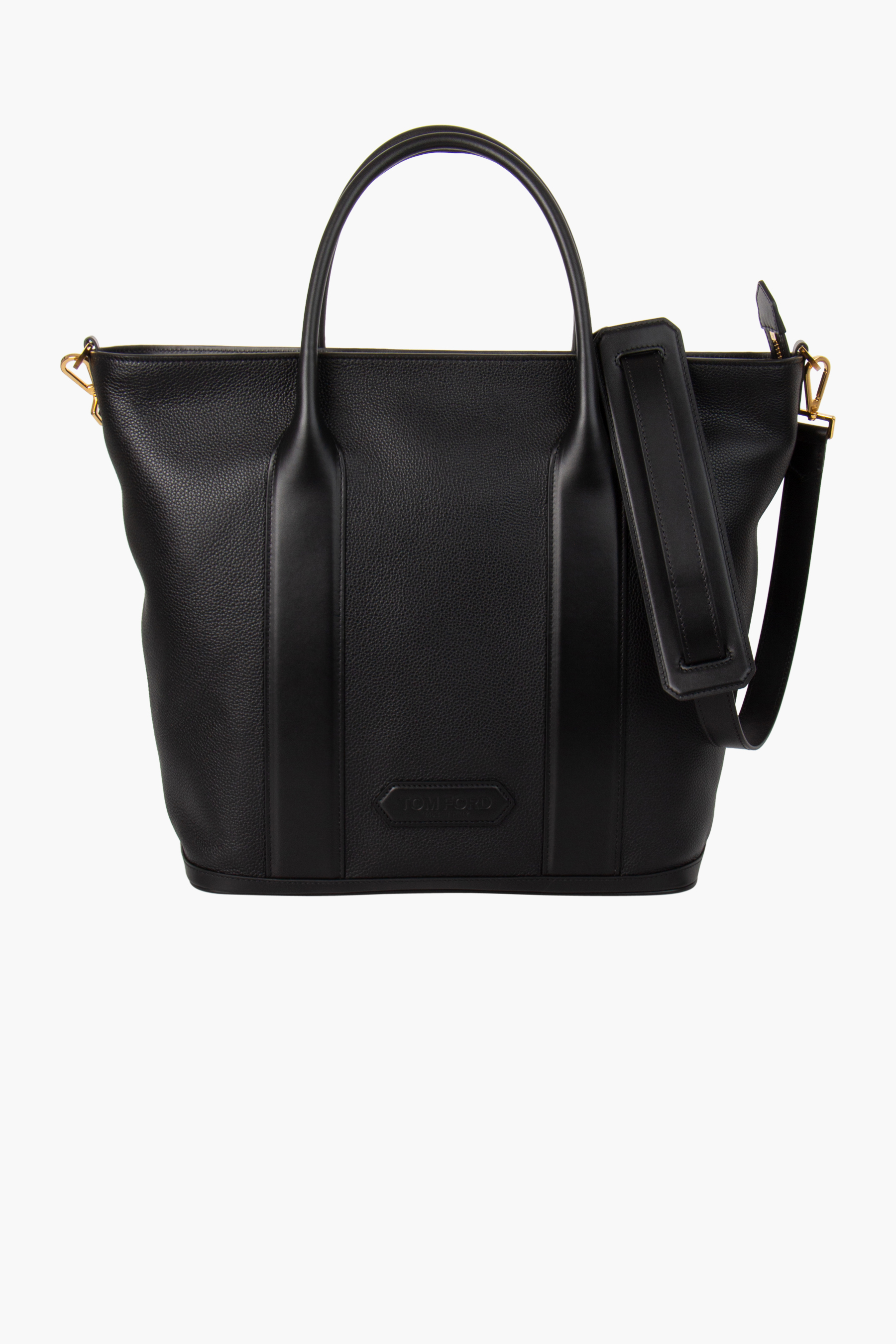 TOM FORD Grained Leather Shopper