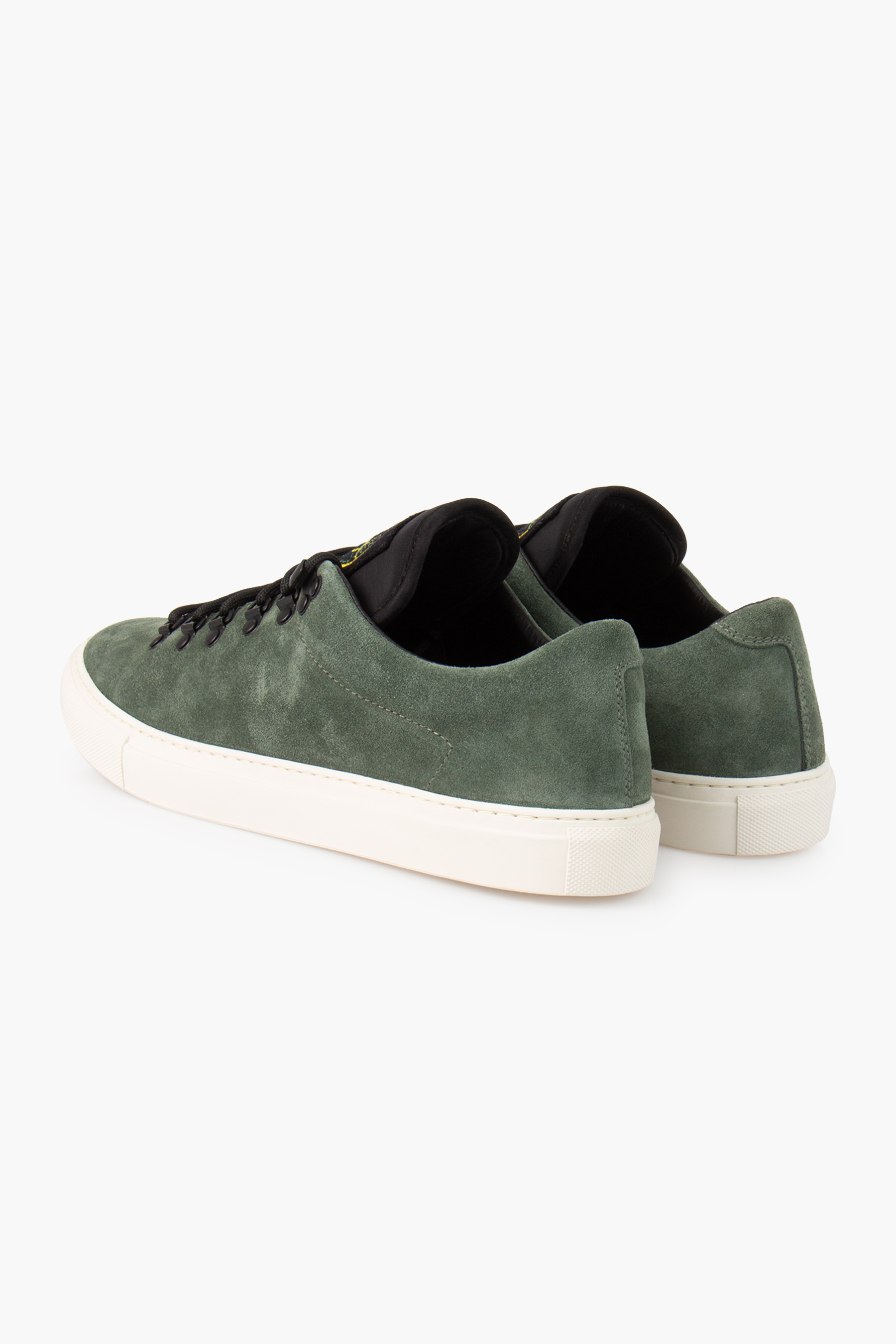 STONE ISLAND Low Cut Suede Sneakers