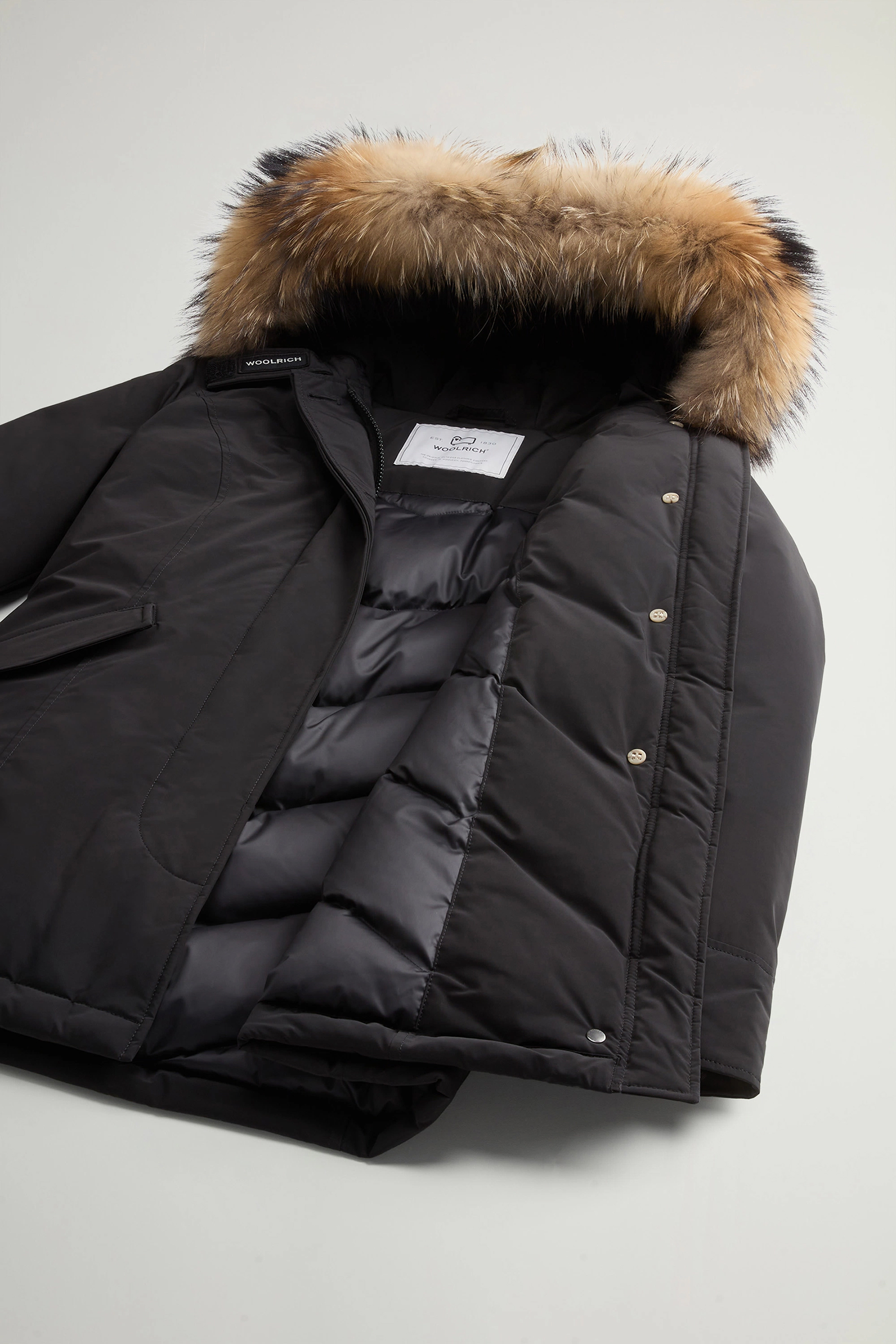 WOOLRICH Urban Touch Luxury Arctic Raccoon Parka