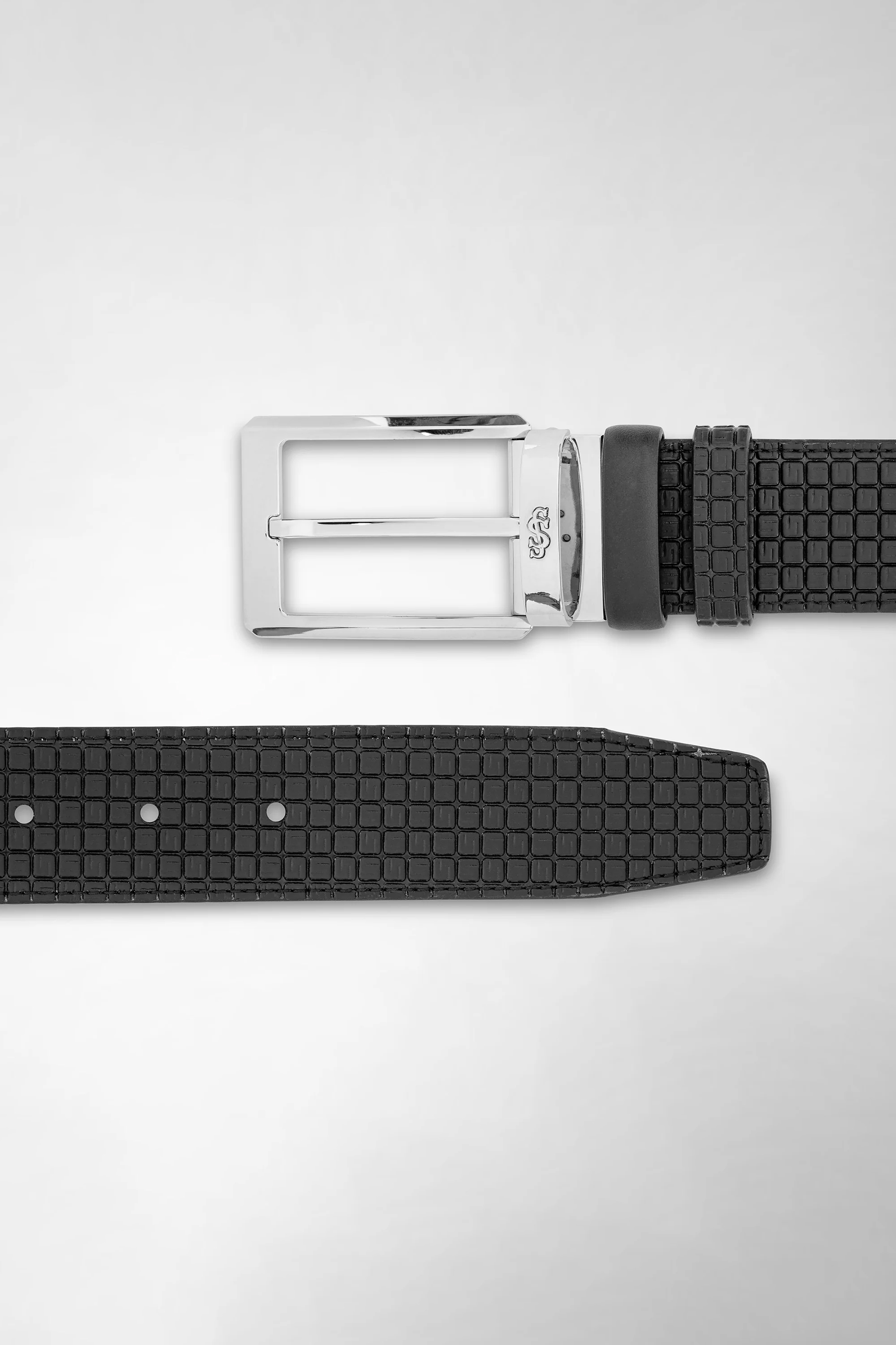 SERAPIAN Reversible Stepan Leather Belt