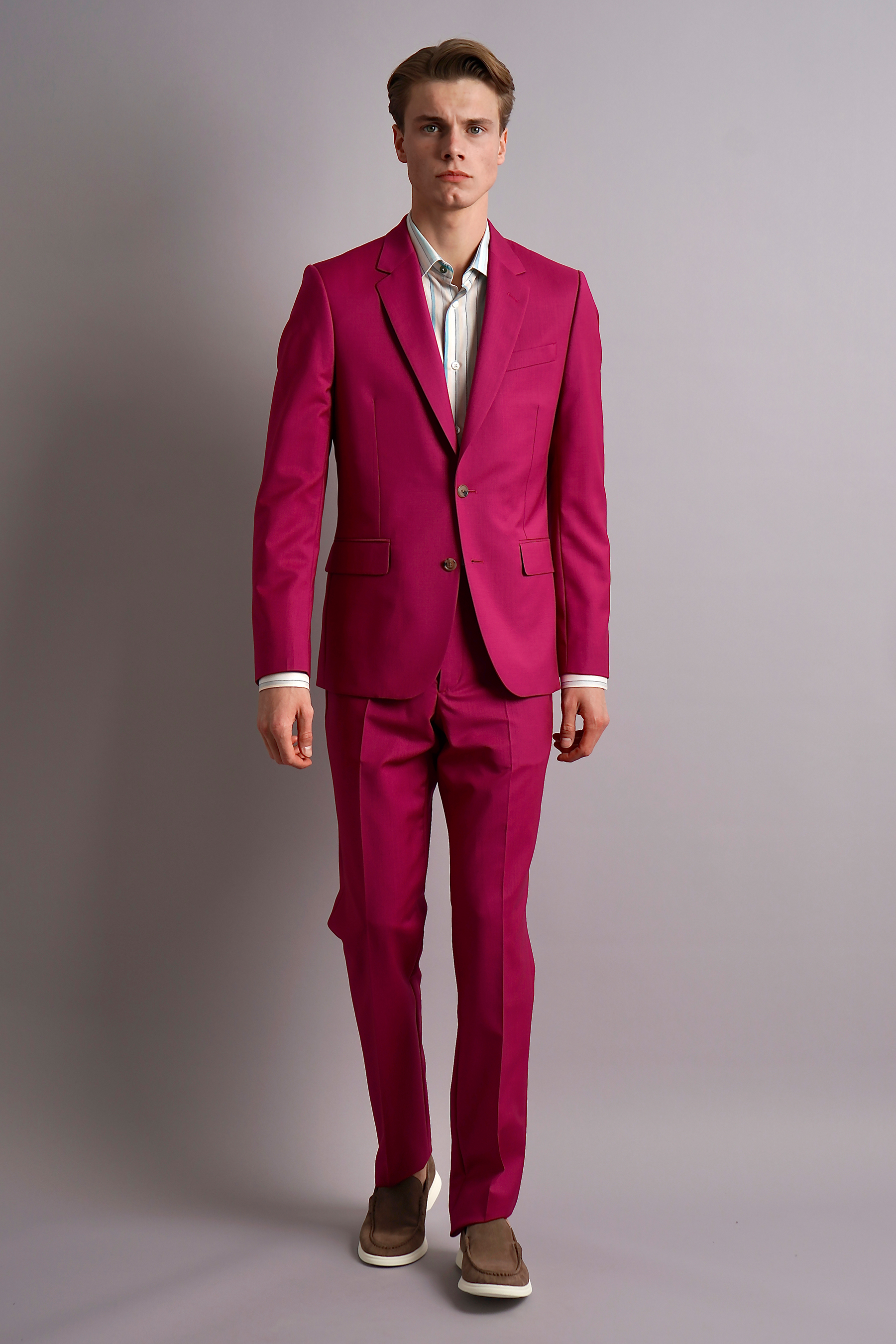 PAUL SMITH Tailored Fit Wool-Mohair Suit 