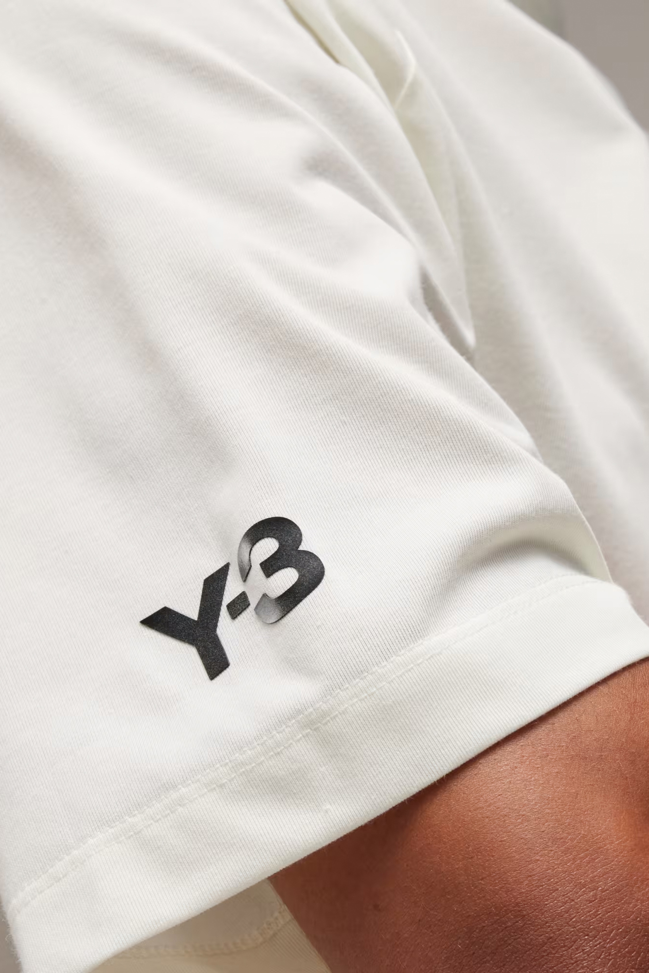 Y-3 3-Stripes Cotton Blend T-Shirt 