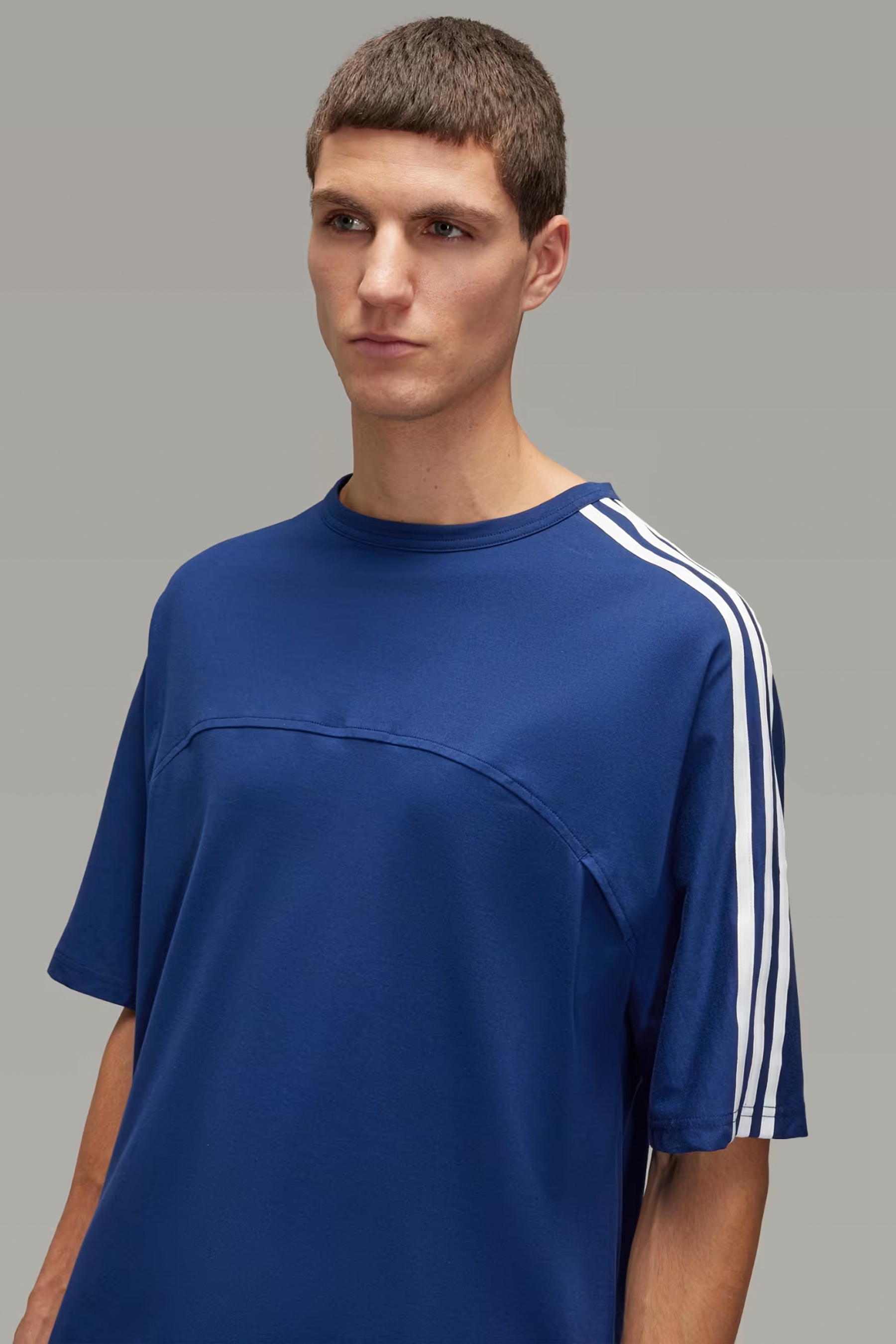 Y-3 3-Stripes Cotton Jersey T-Shirt