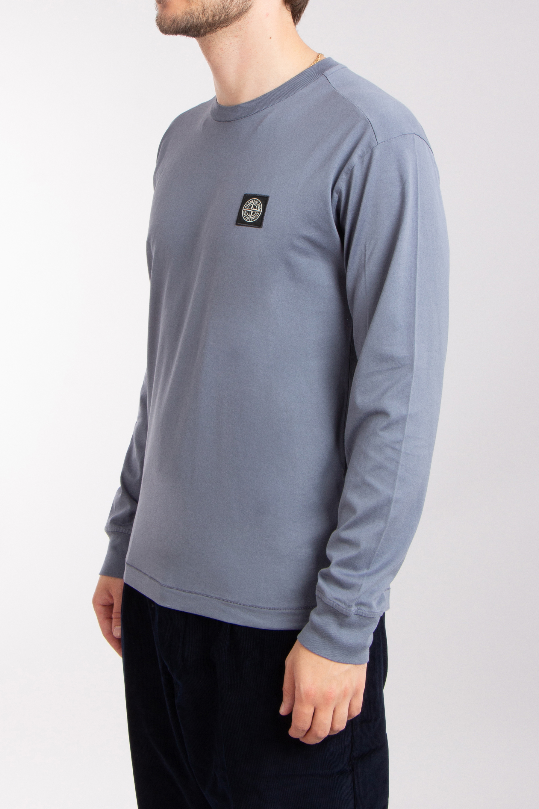 STONE ISLAND Cotton Jersey Longsleeve T-Shirt