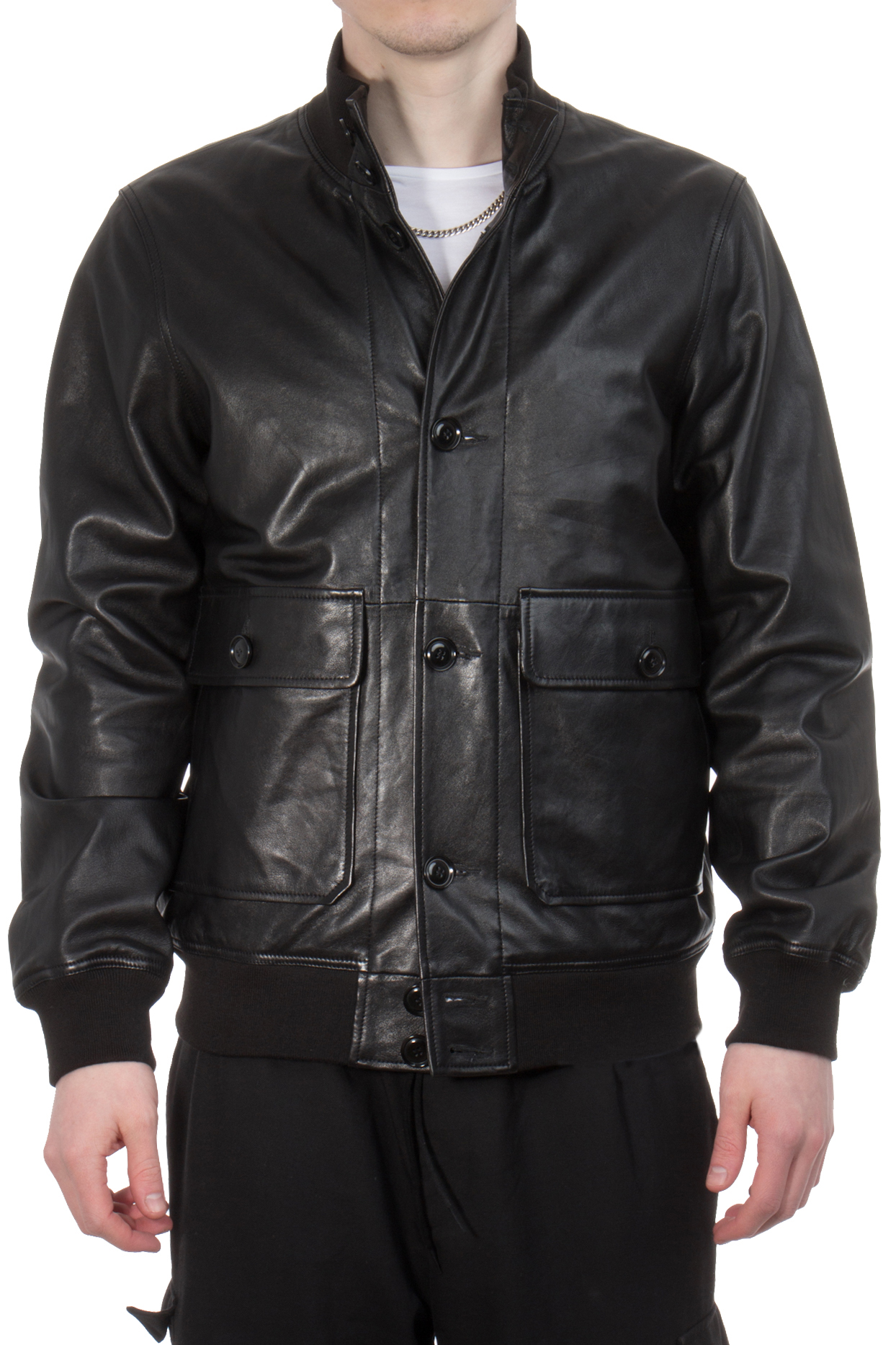 ASPESI Leather Jacket