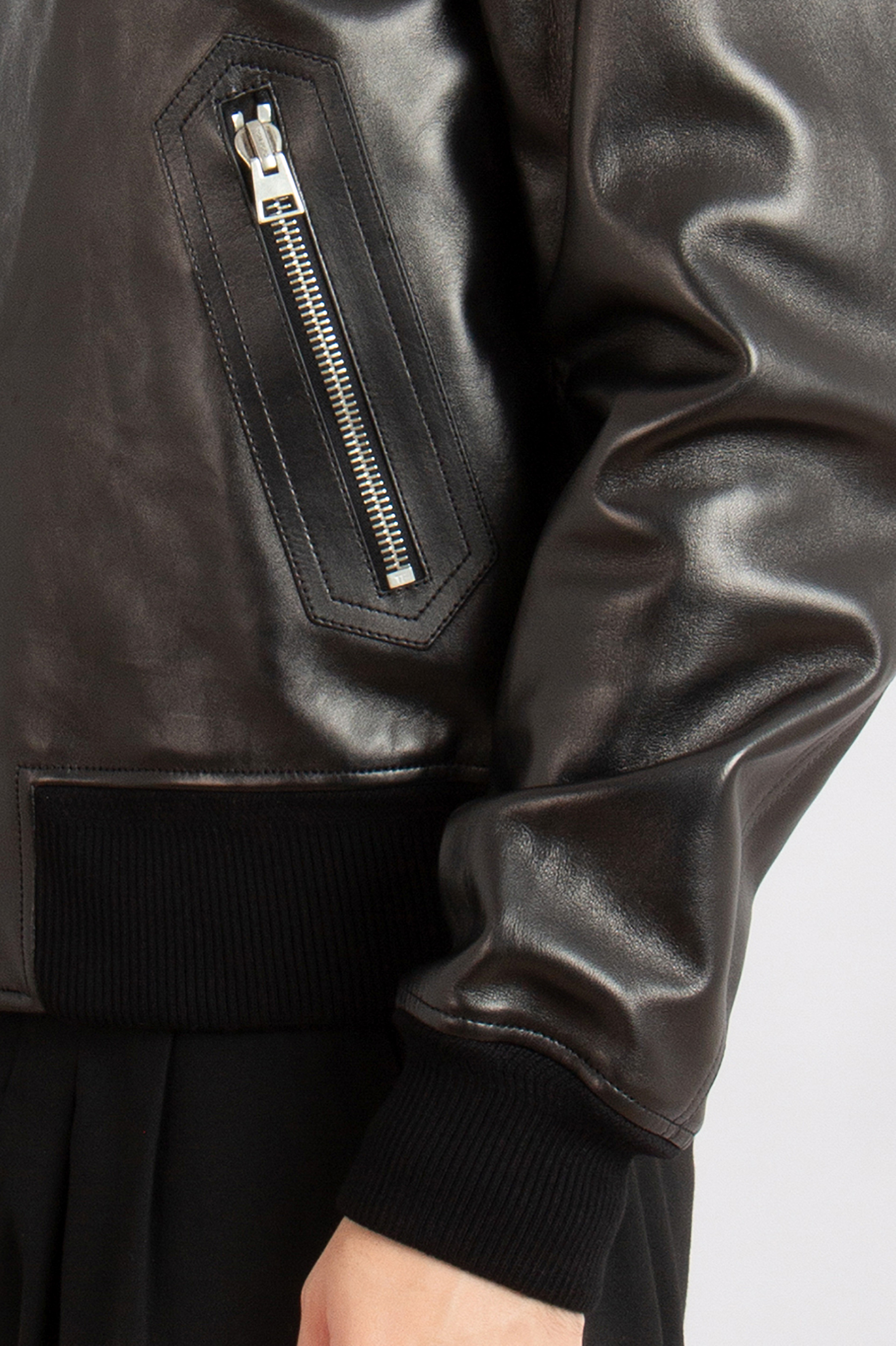 TOM FORD Smooth Lamb Leather Jacket