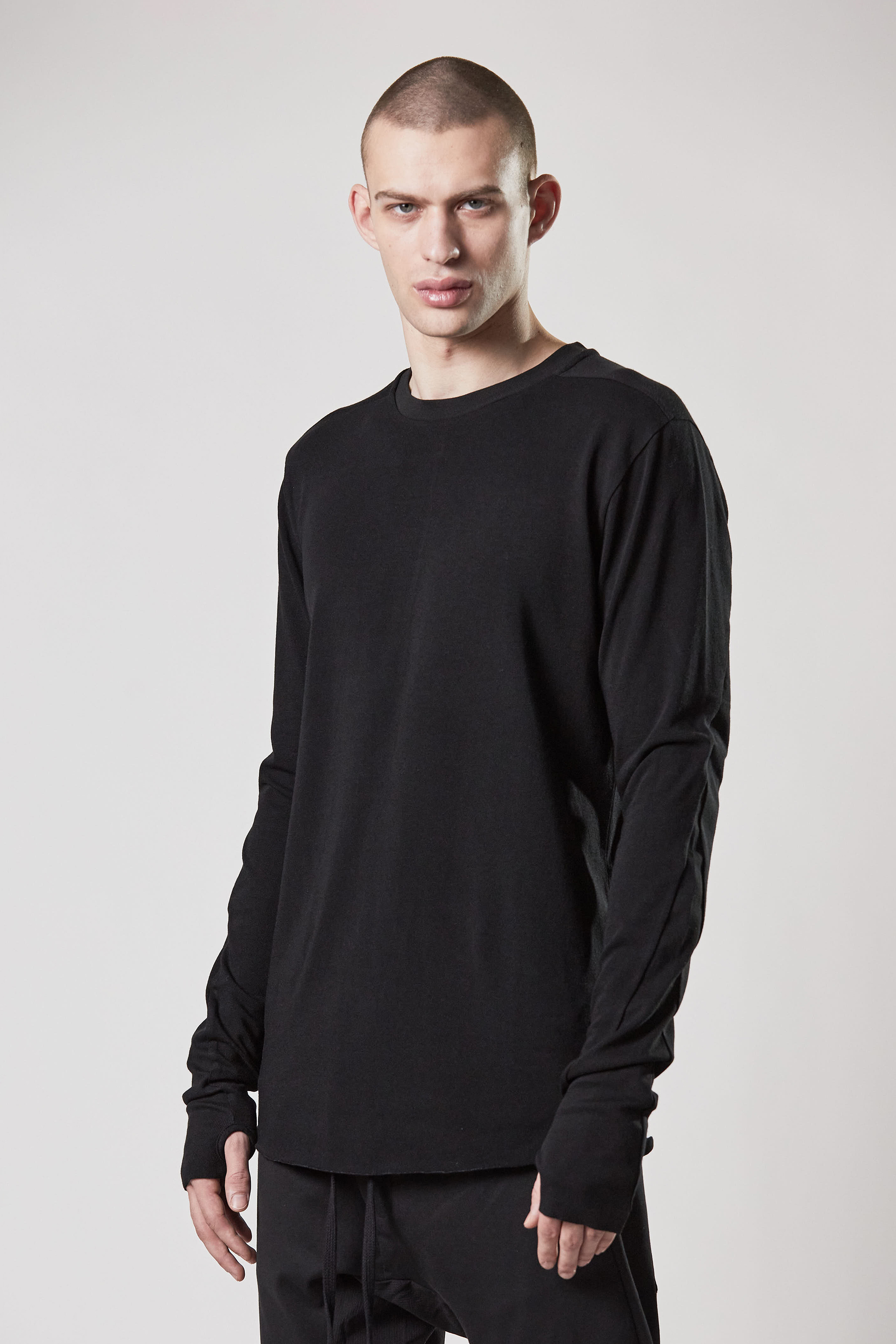 THOM KROM Matmix Cotton-Modal Stretch Long Sleeve T-Shirt