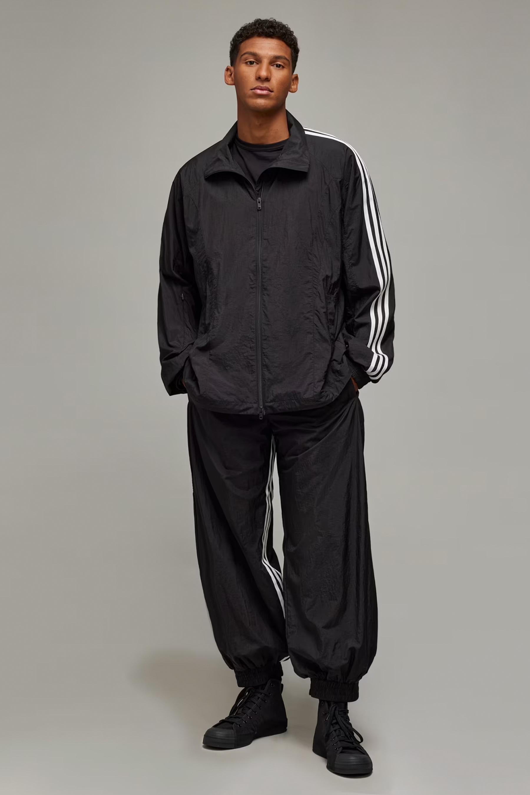 Y-3 3-Stripes Nylon Shell Jacket