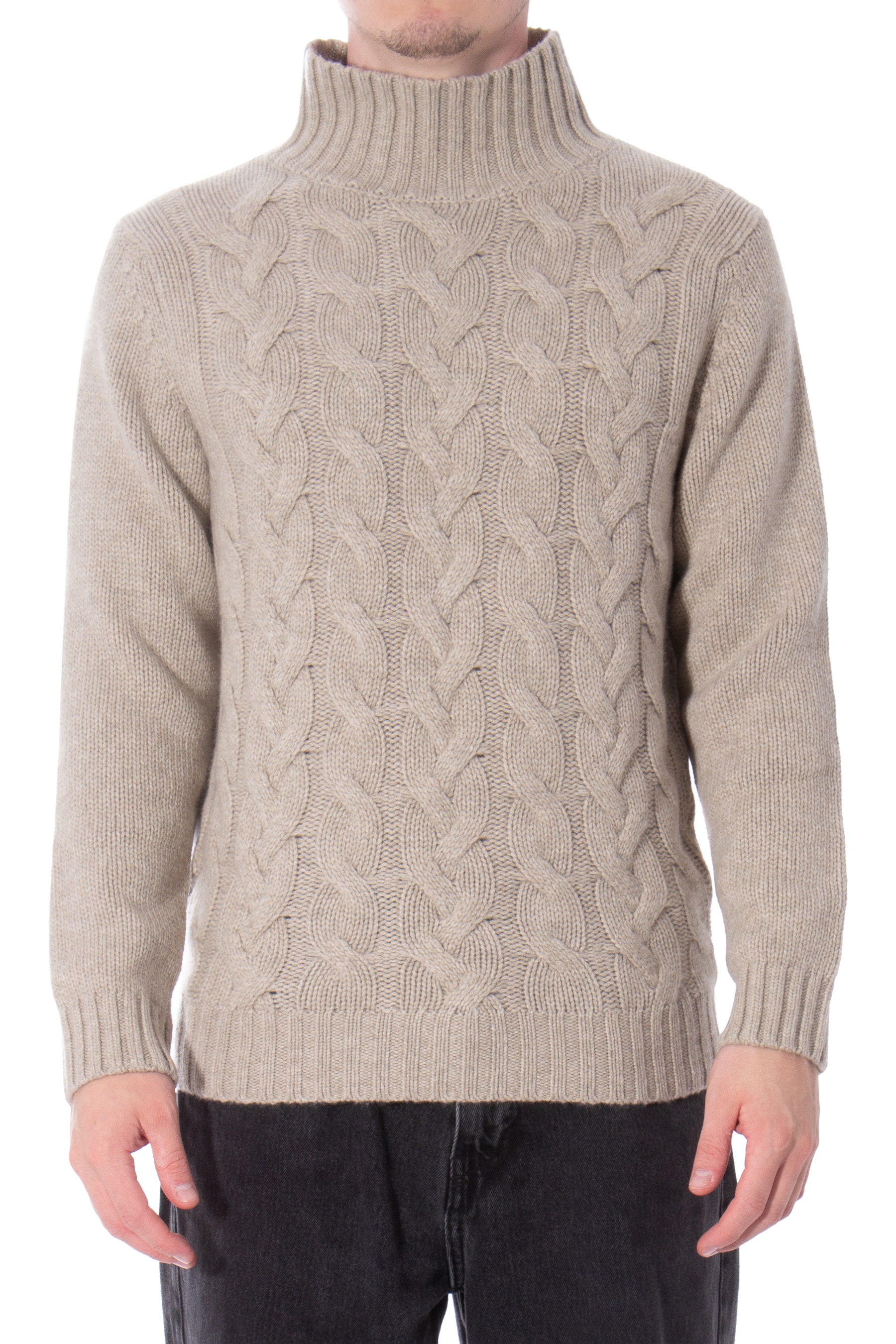 ALLUDE Cashmere Mockneck Sweater