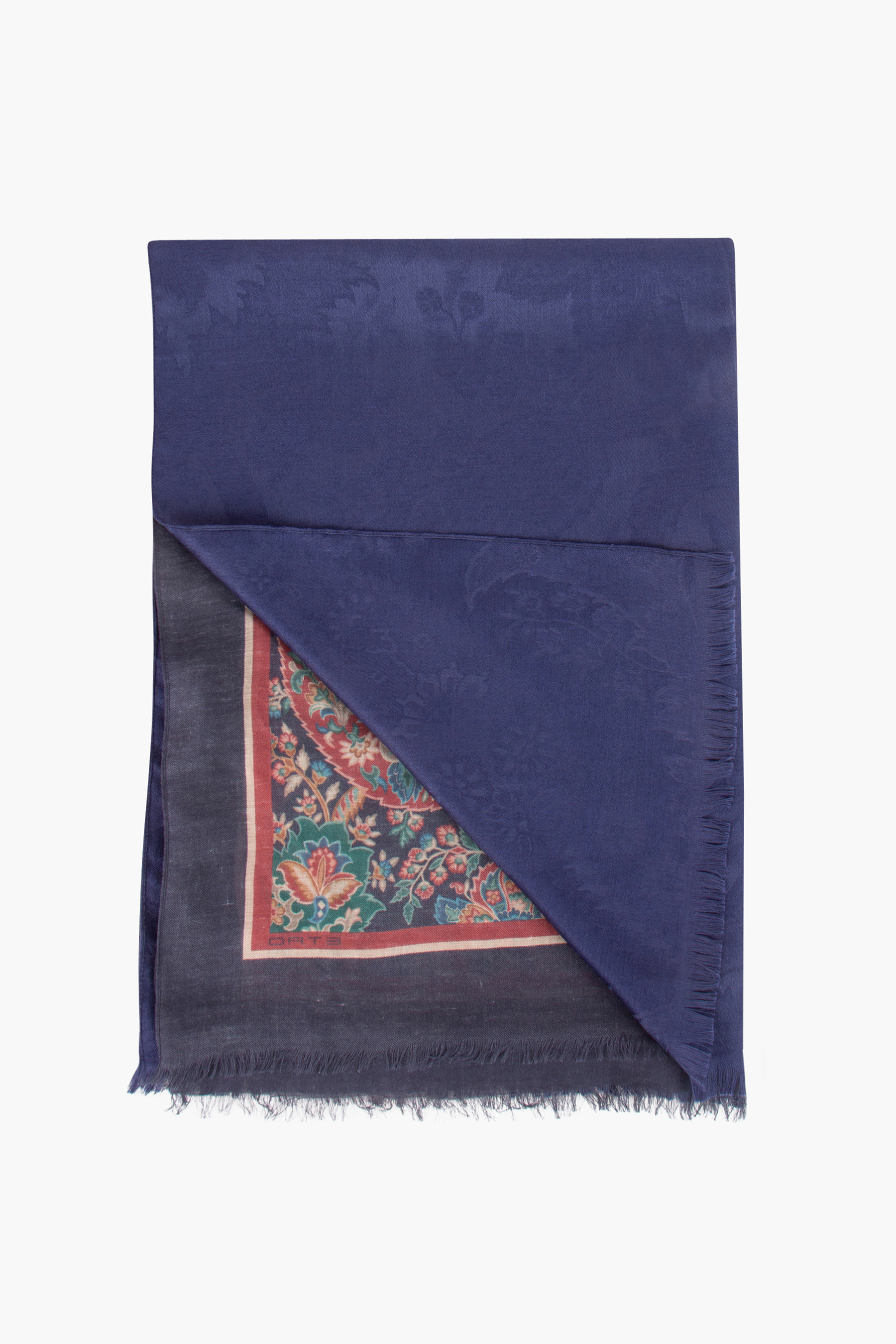 ETRO Double-Sided Cashmere Blend & Silk Blend Scarf