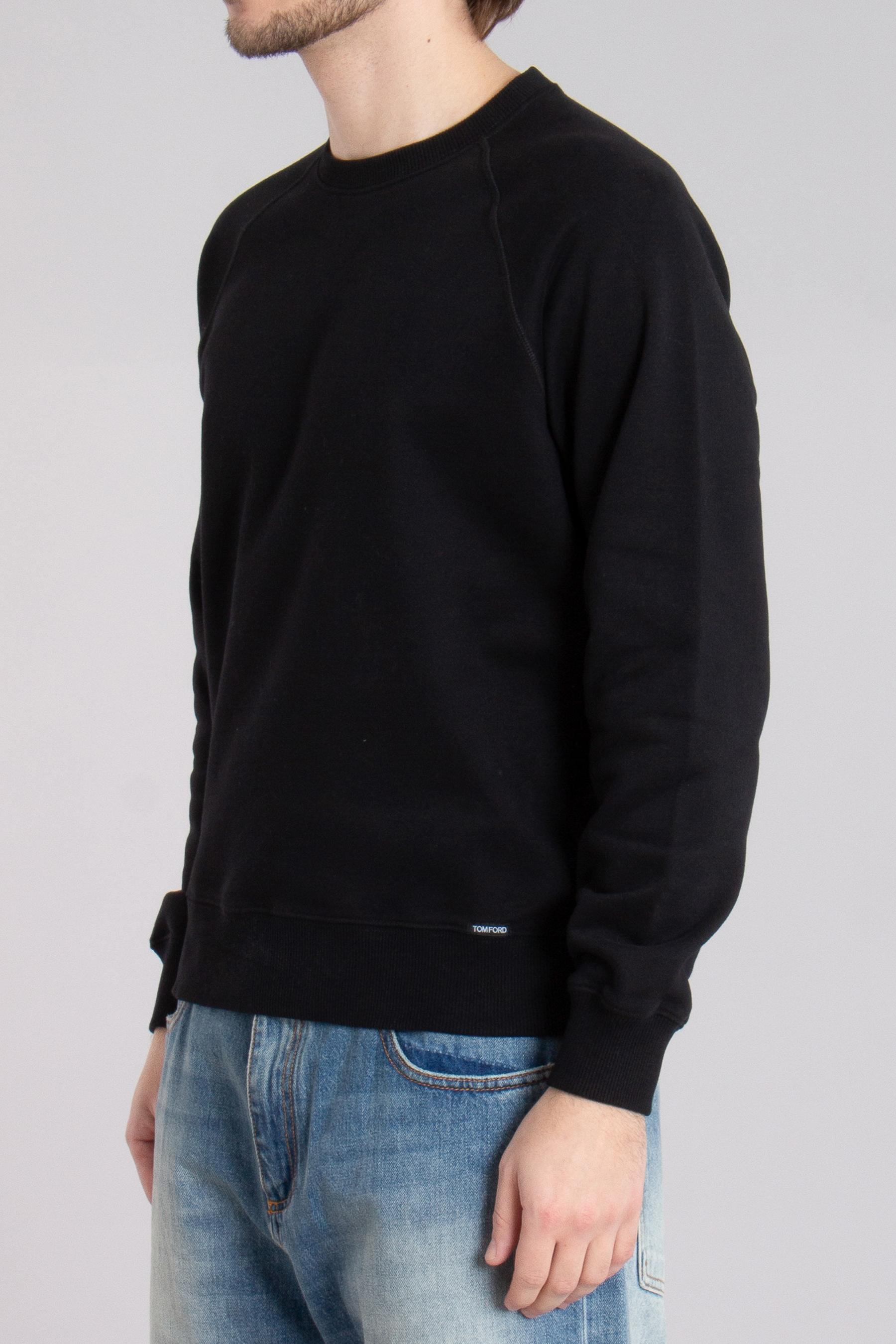 TOM FORD Classic Fit Cotton Blend Sweatshirt