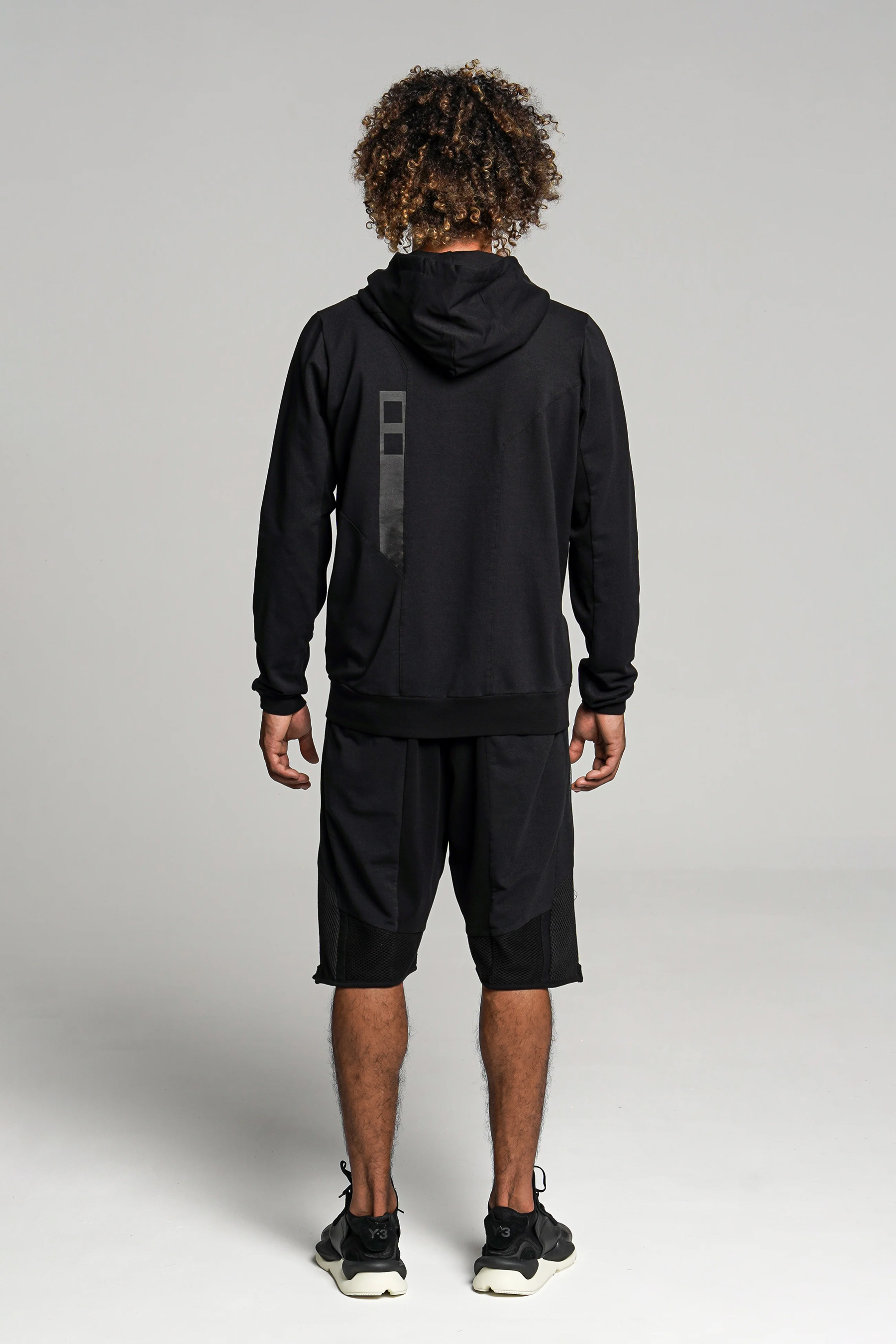 RE:VOLVER ATELIER Cotton Stretch Jersey Zip Hoodie