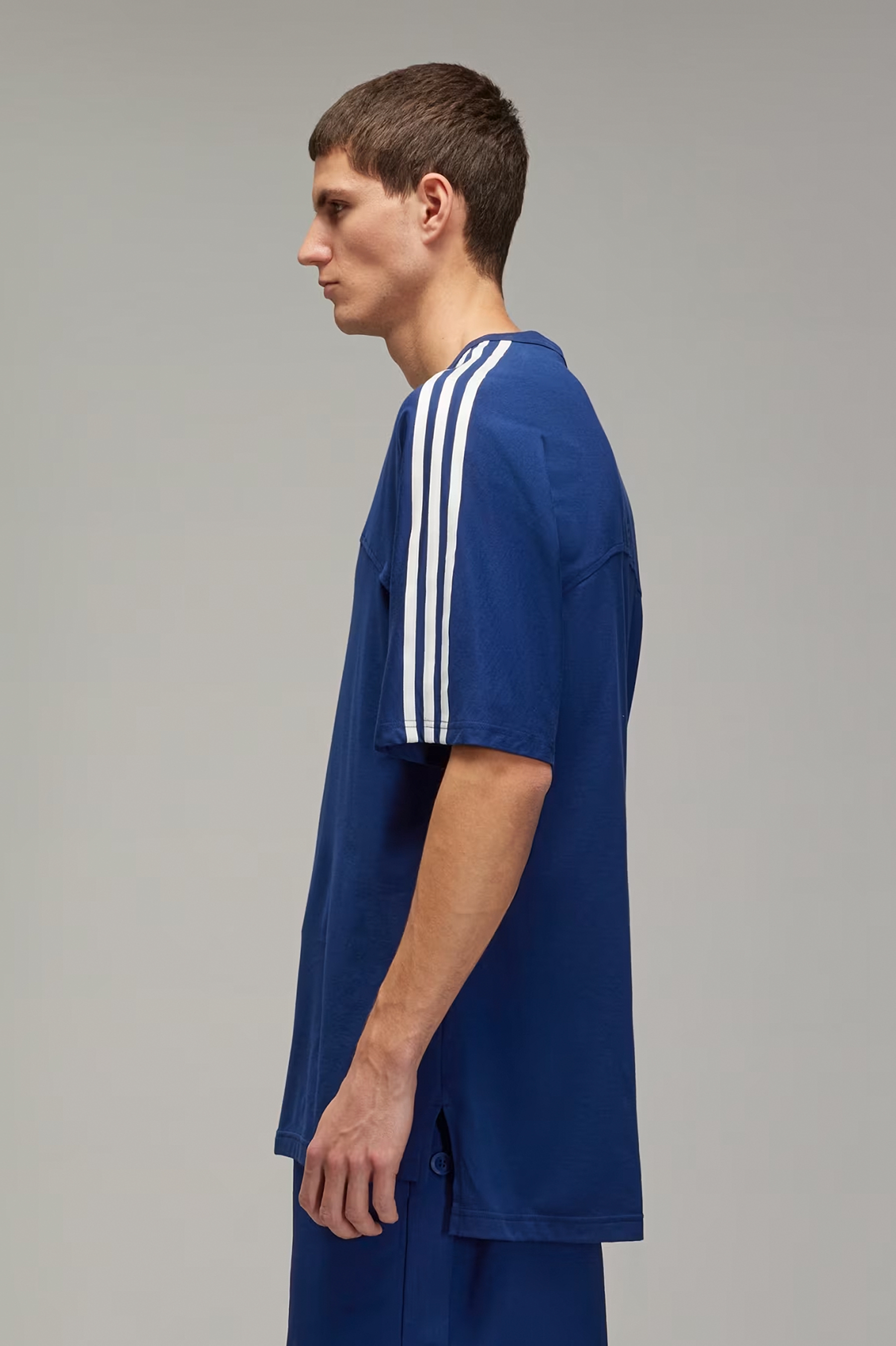 Y-3 3-Stripes Cotton Jersey T-Shirt