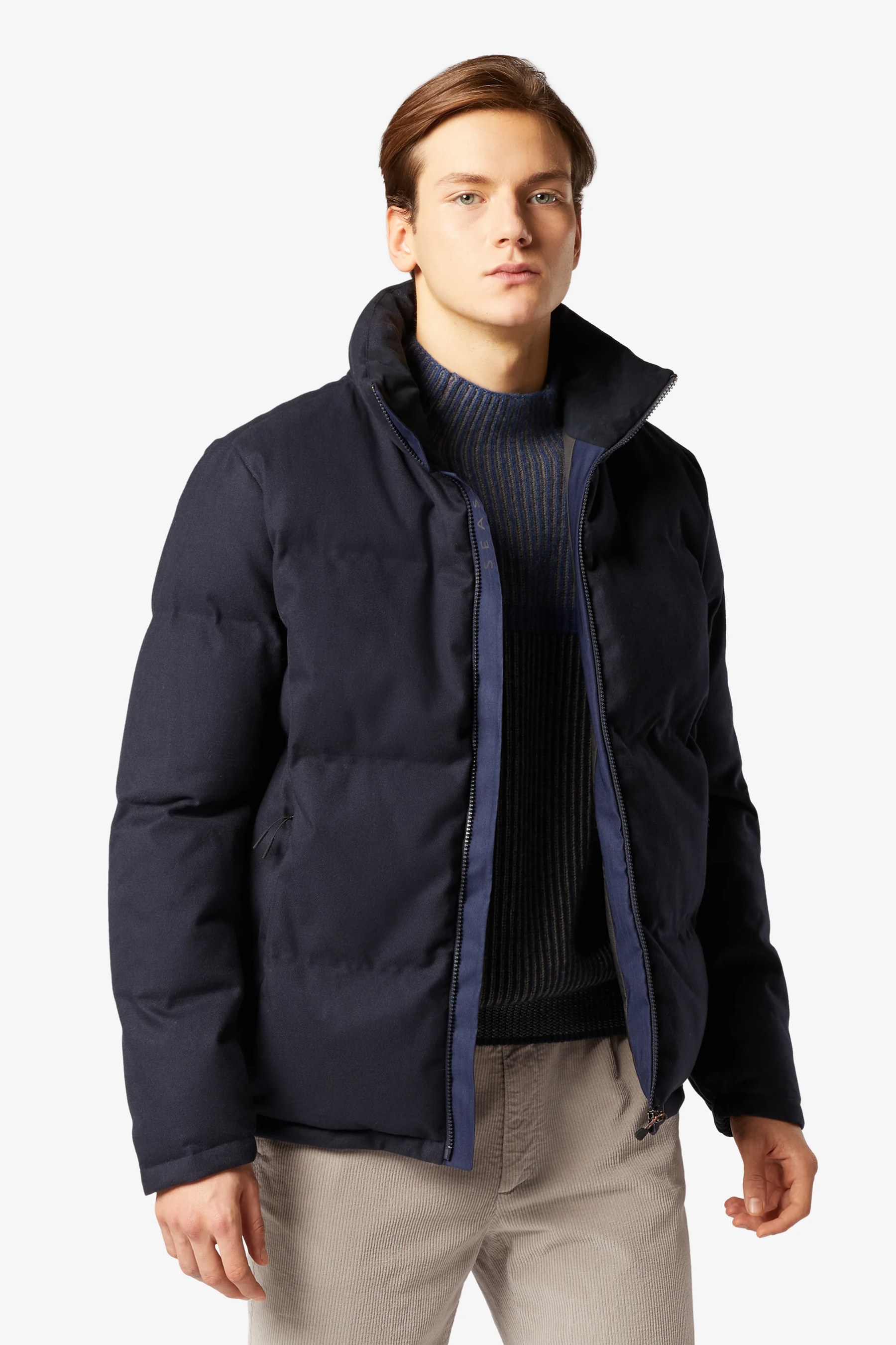 SEASE Cotton Cashmere Down Jacket Tribeca 3XL OP037TN480B13 3XL