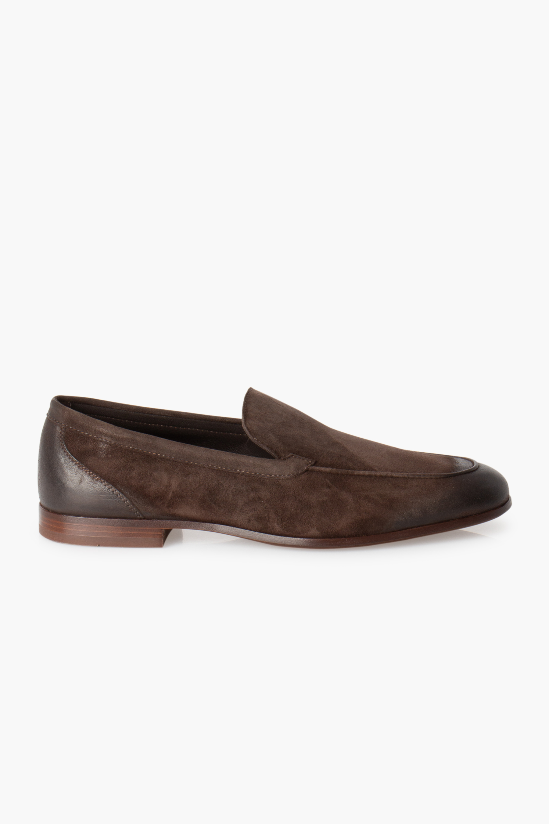 FABIANO RICCI Reverse Leather Loafers Flexi