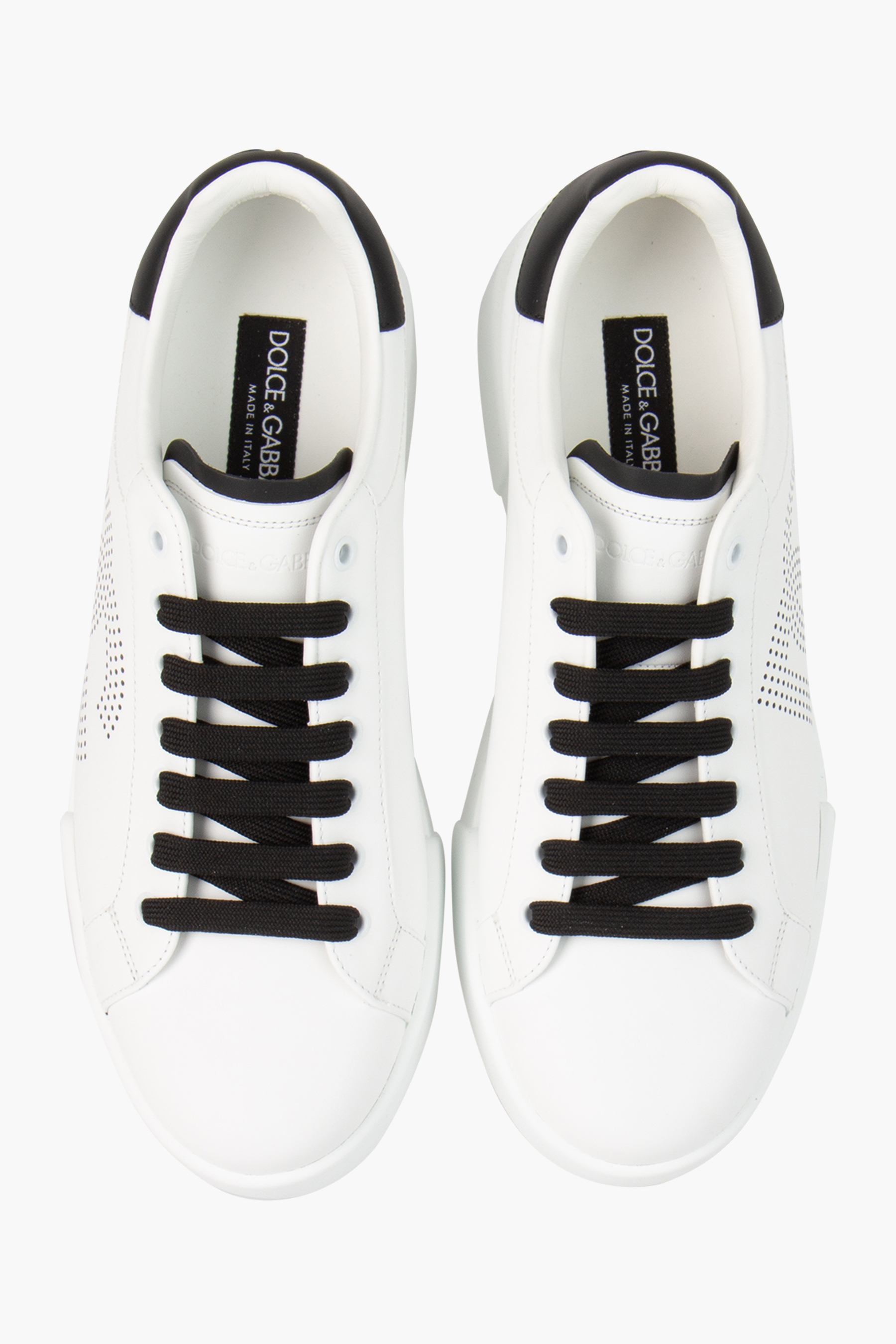 DOLCE & GABBANA Calf Leather Sneakers Portofino