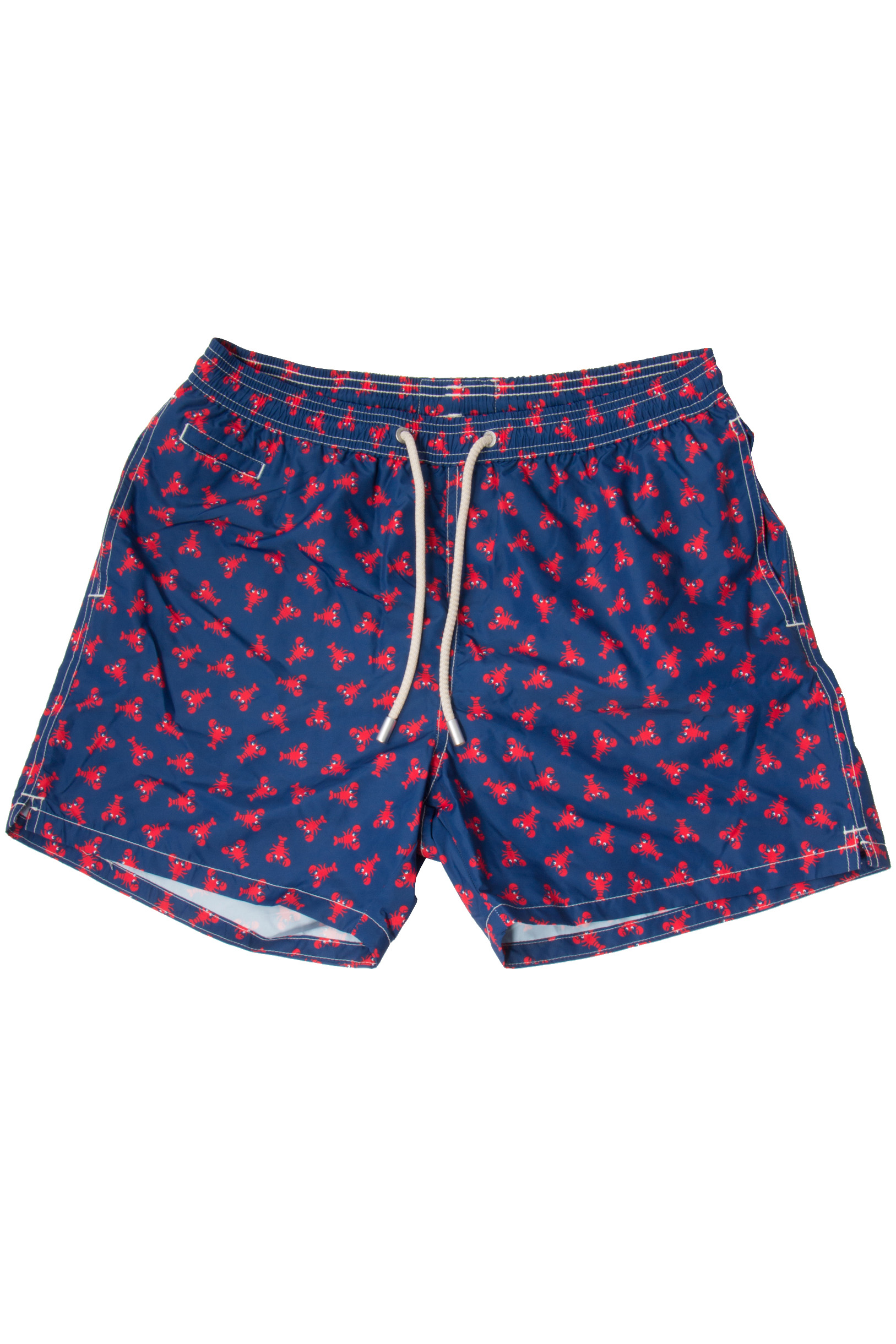 MC 2 SAINT BARTH Patterned Swim Shorts Lighting