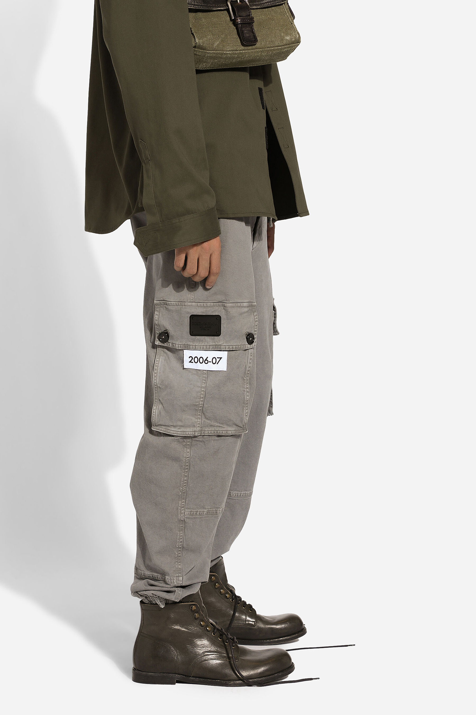 DOLCE & GABBANA Cotton Stretch Cargo Pants