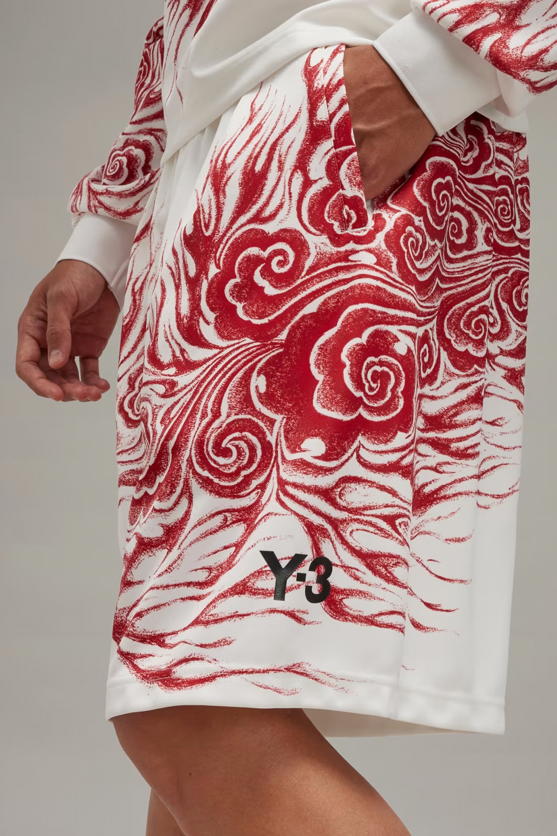 Y-3 X JFA Recycled Polyester Graphic Shorts