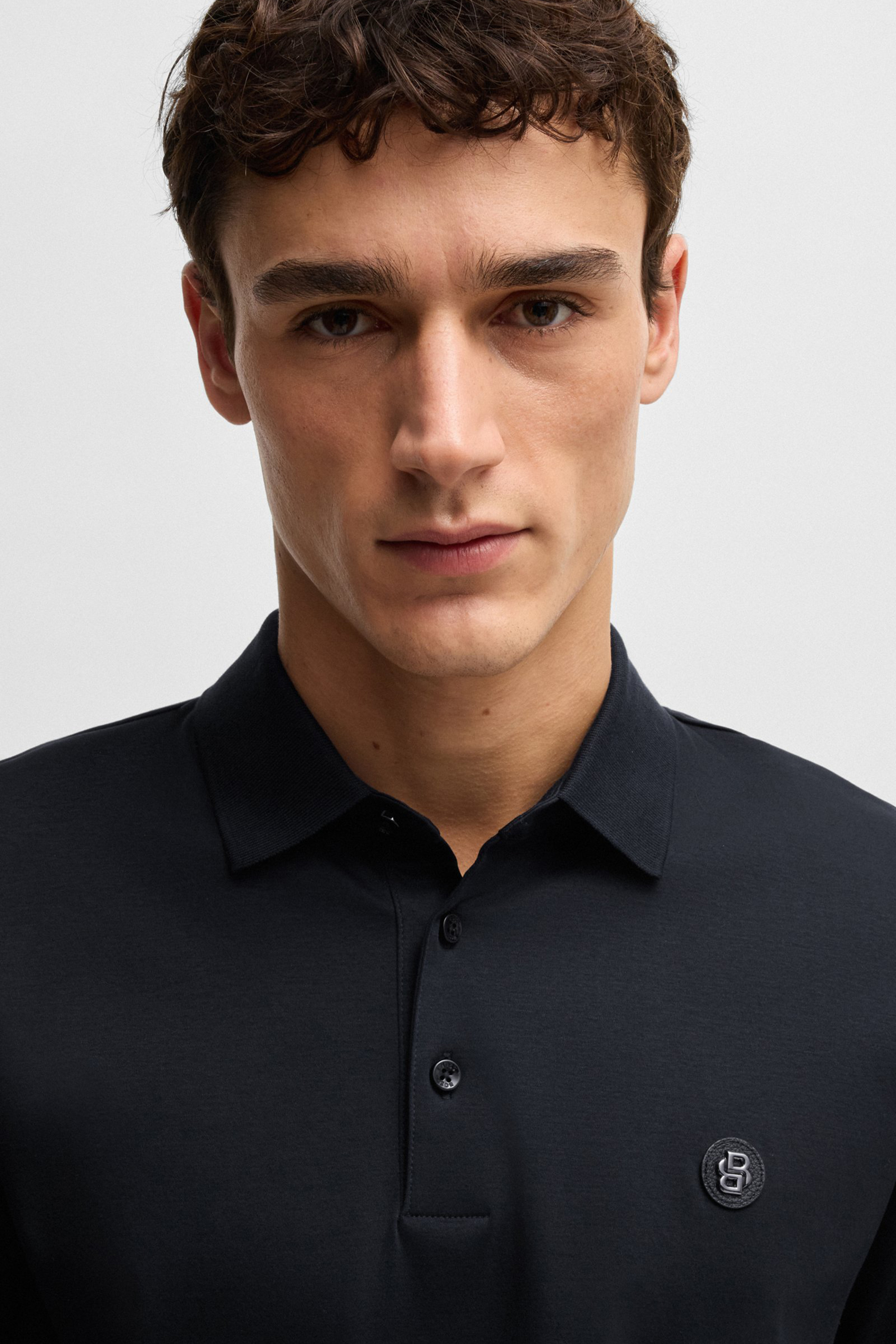 BOSS Mercerized Cotton Polo Shirt C-Parris