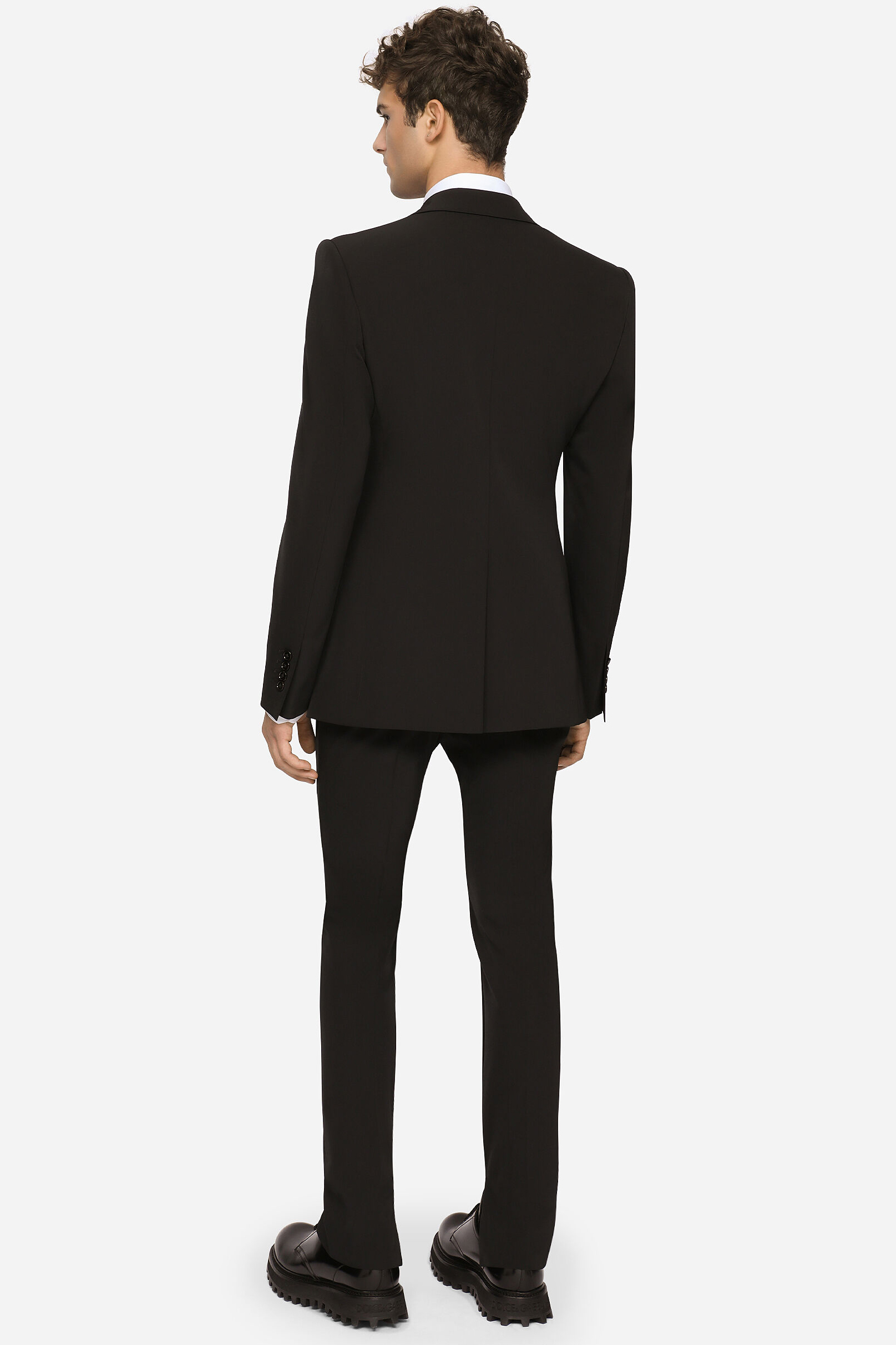 DOLCE & GABBANA Stretch Technical Fabric Sicilia-Fit Blazer