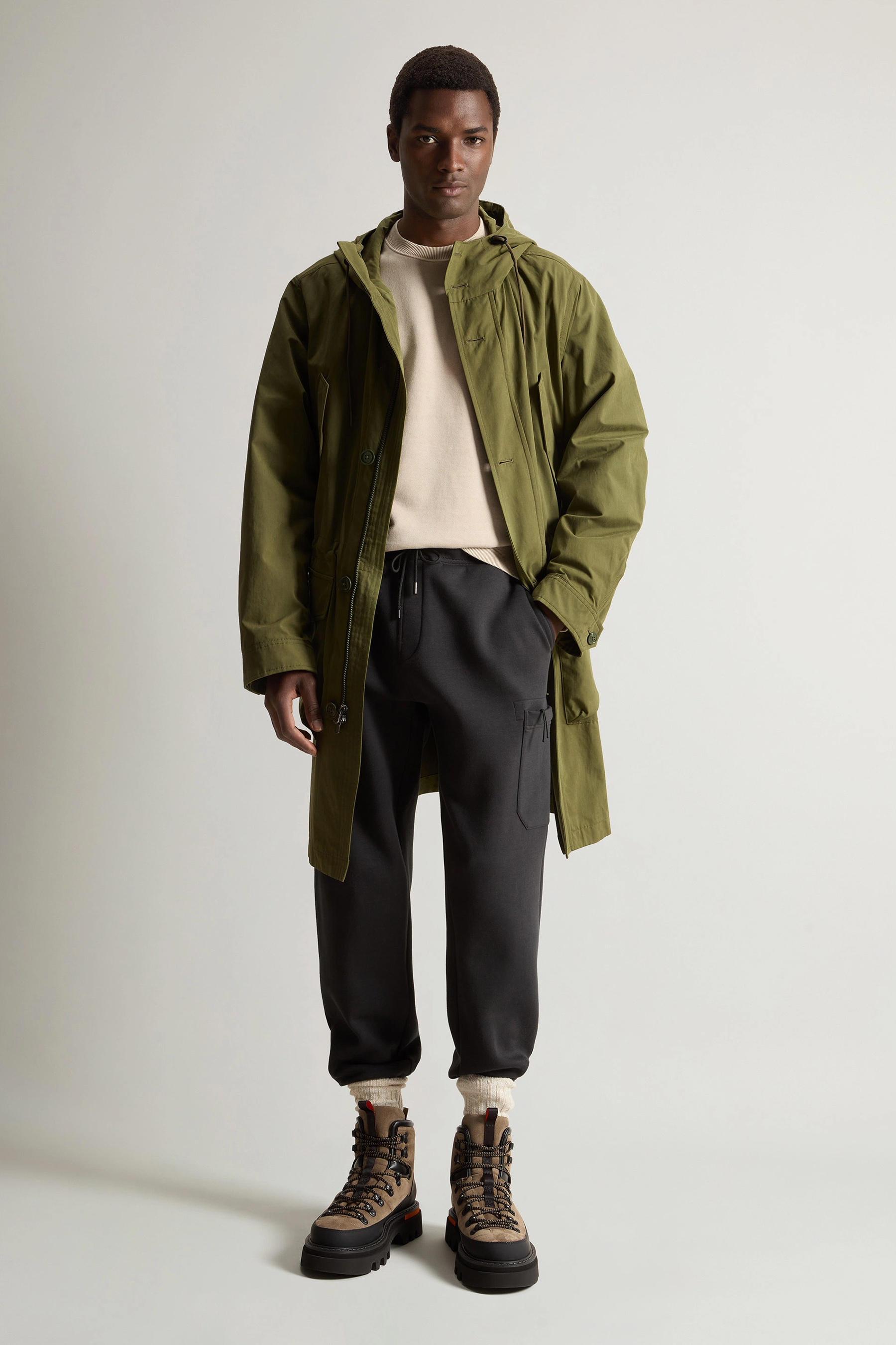 WOOLRICH 3-in-1 Peached Cotton Parka