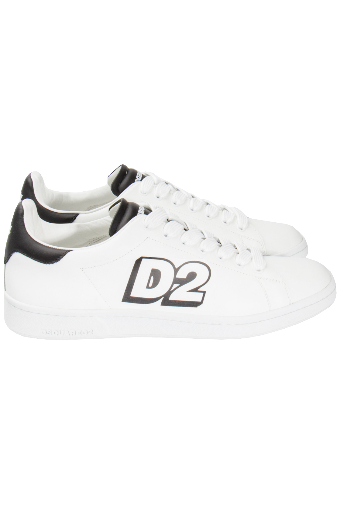 DSQUARED2 Leather Sneakers Bypell Boxer