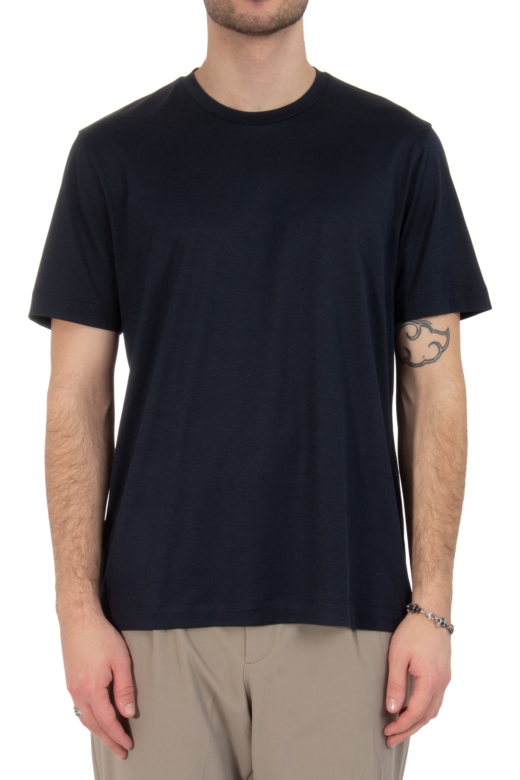 BRIONI Silk & Cotton Blend T-Shirt