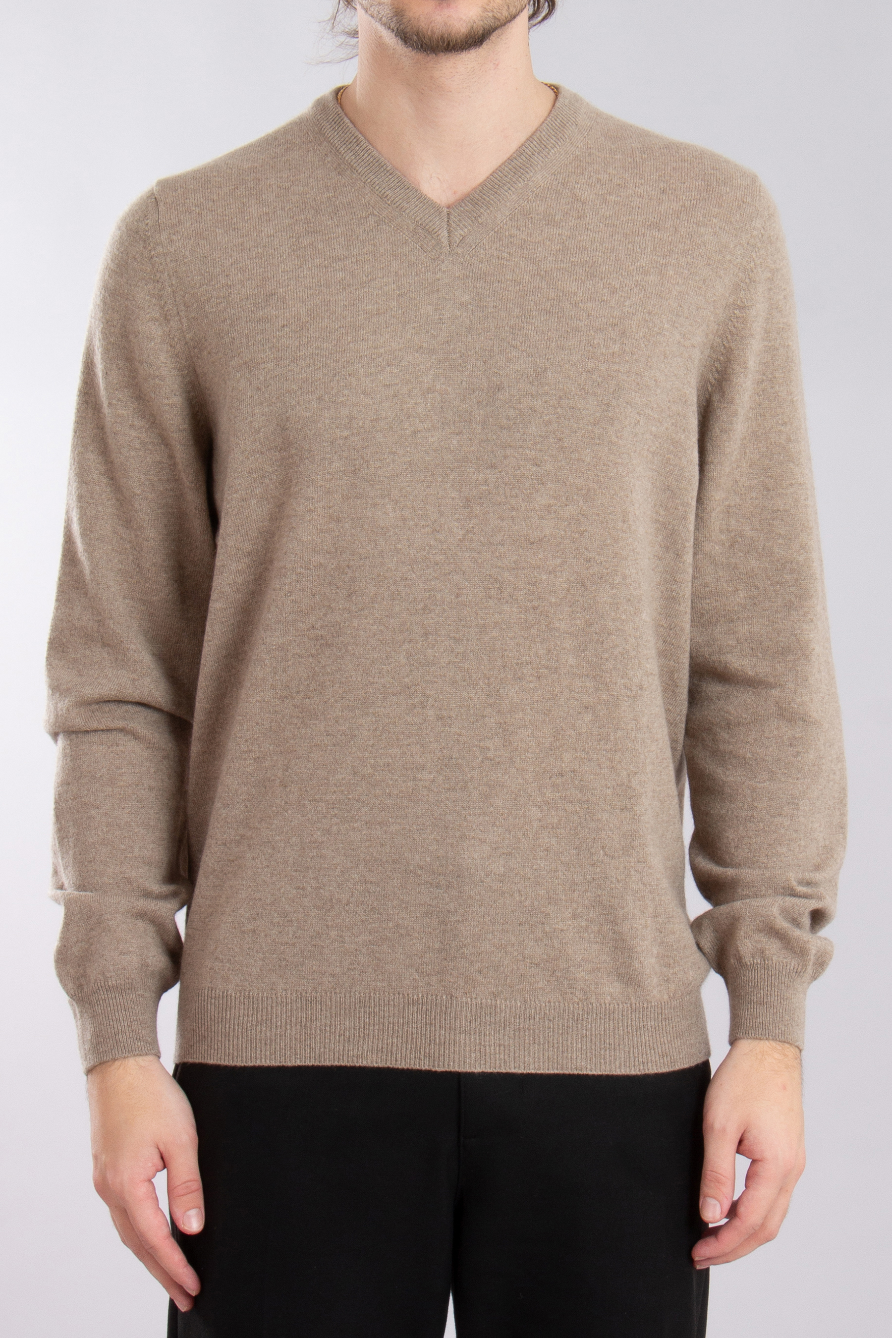 AIDA BARNI Cashmere V-Neck Sweater