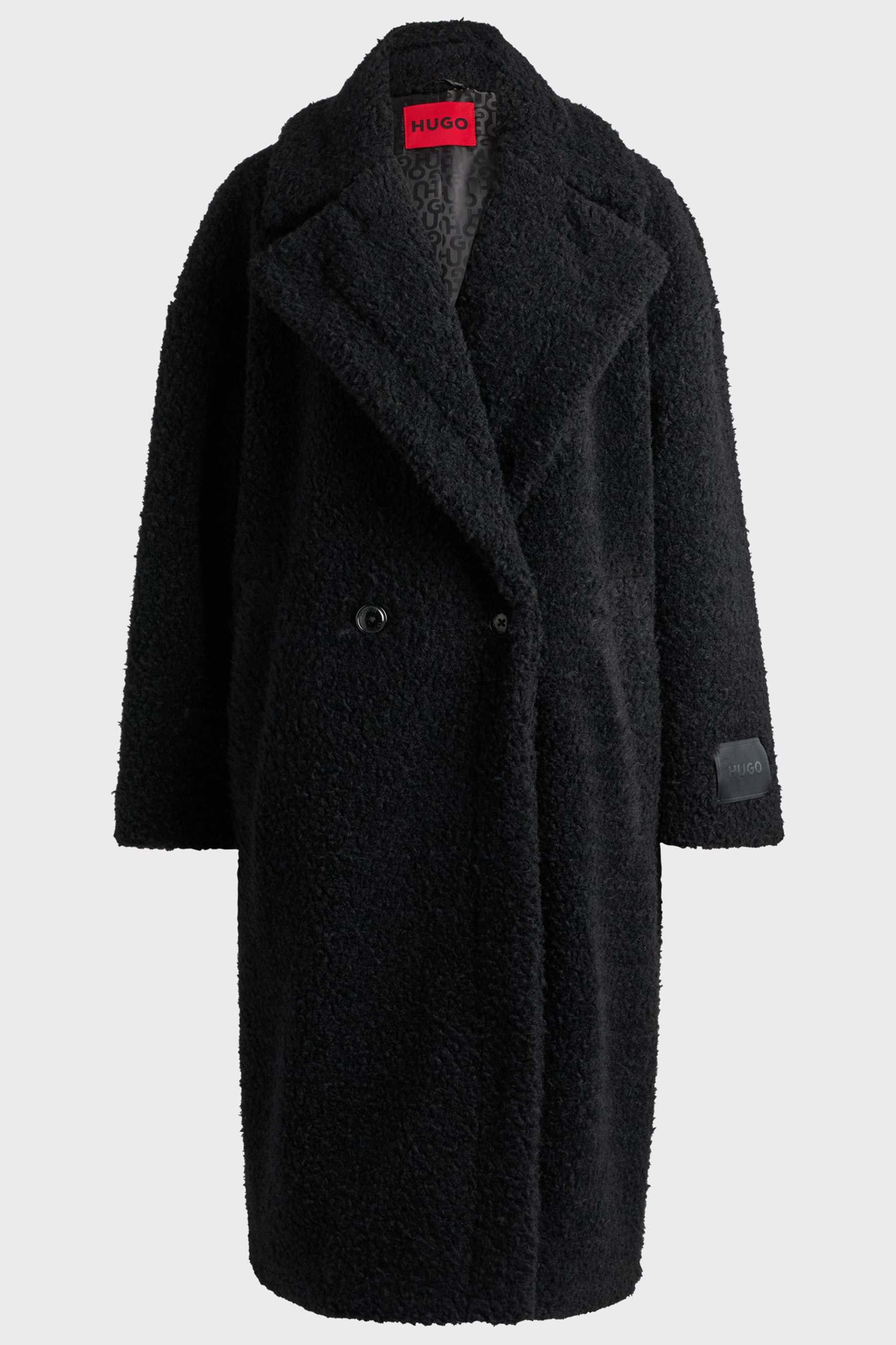 HUGO Oversized Faux Fur Coat Malite