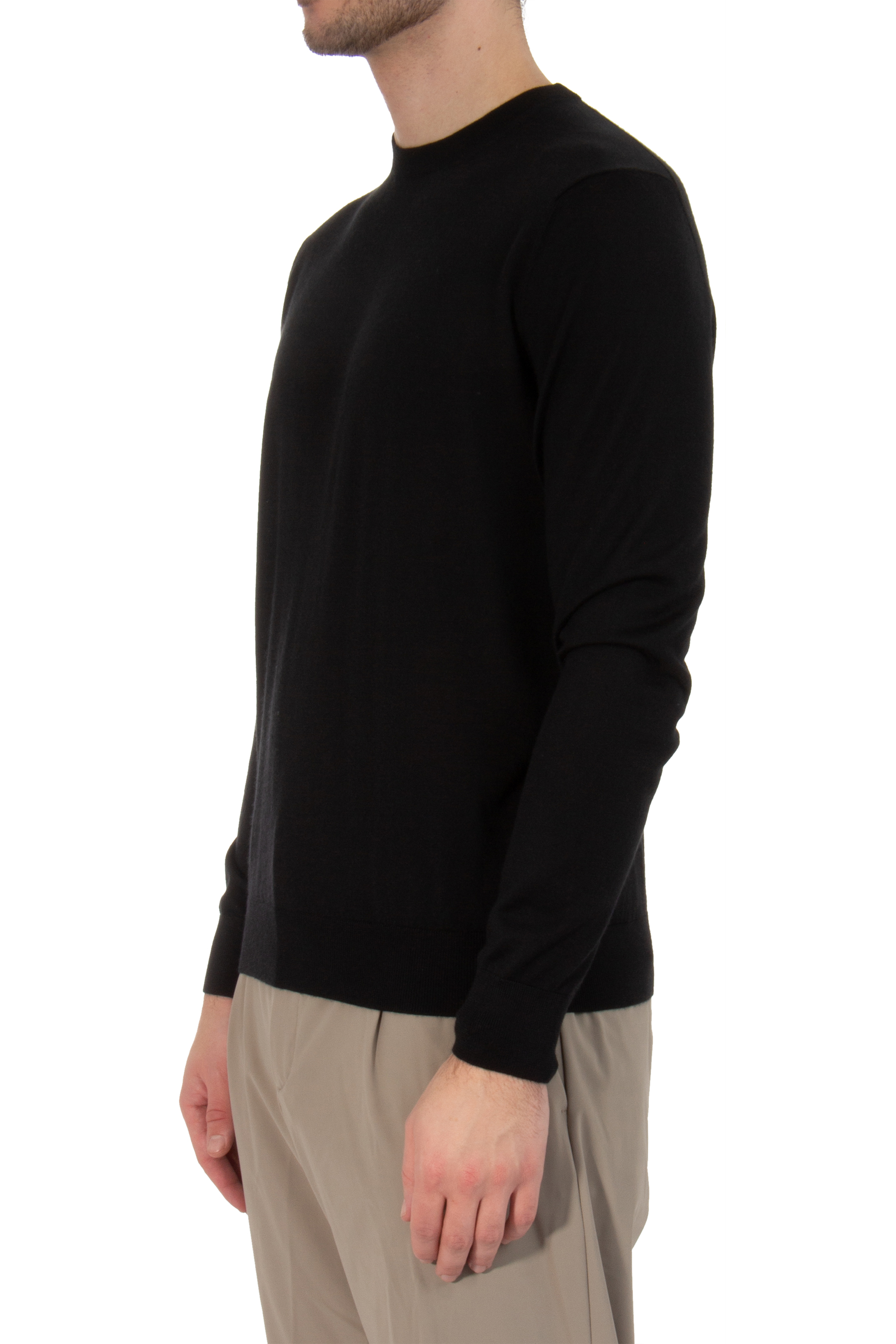 COLOMBO Cashmere Silk Round Neck Sweater