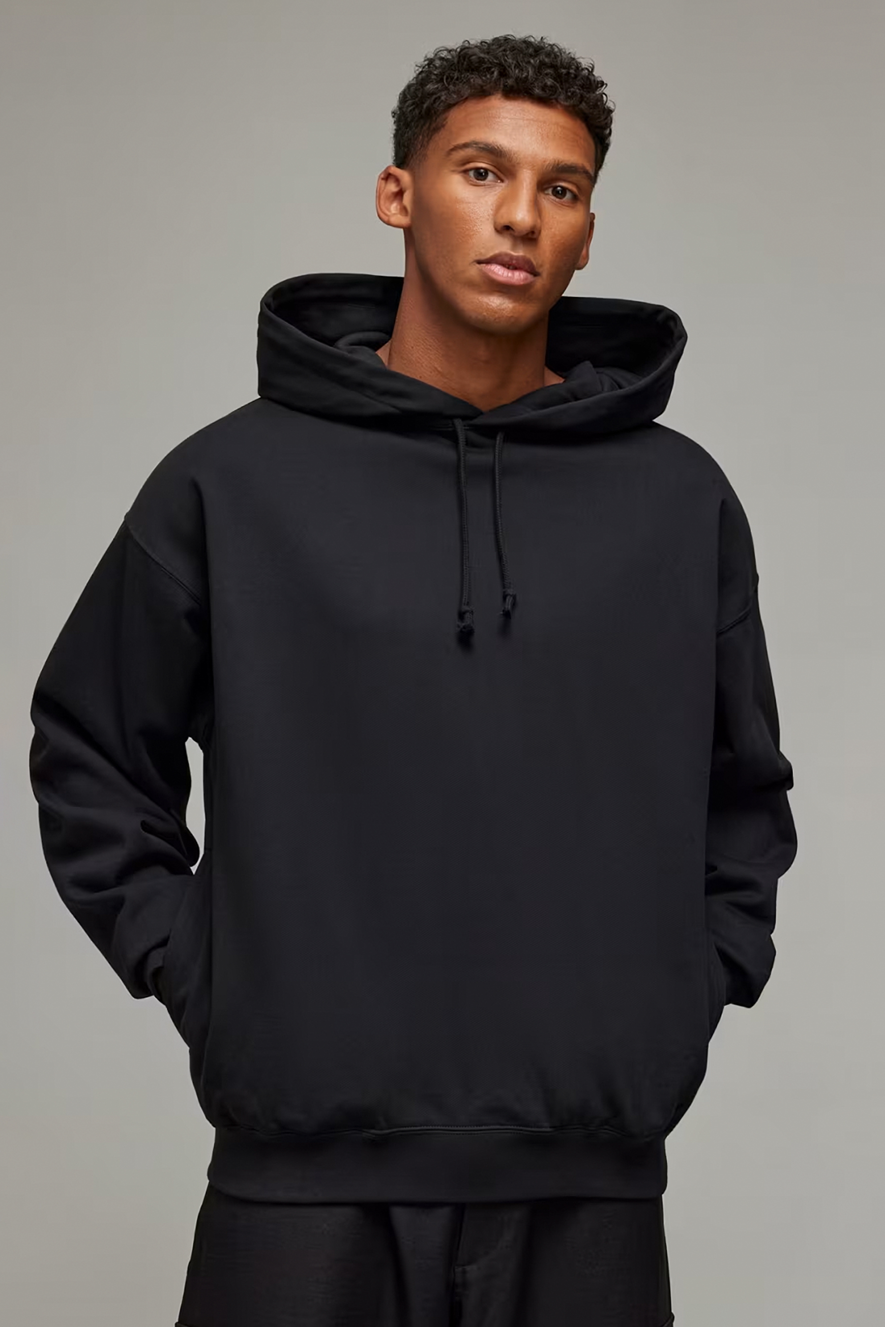 Y-3 U Graphic Print Cotton Blend French Terry Hoodie