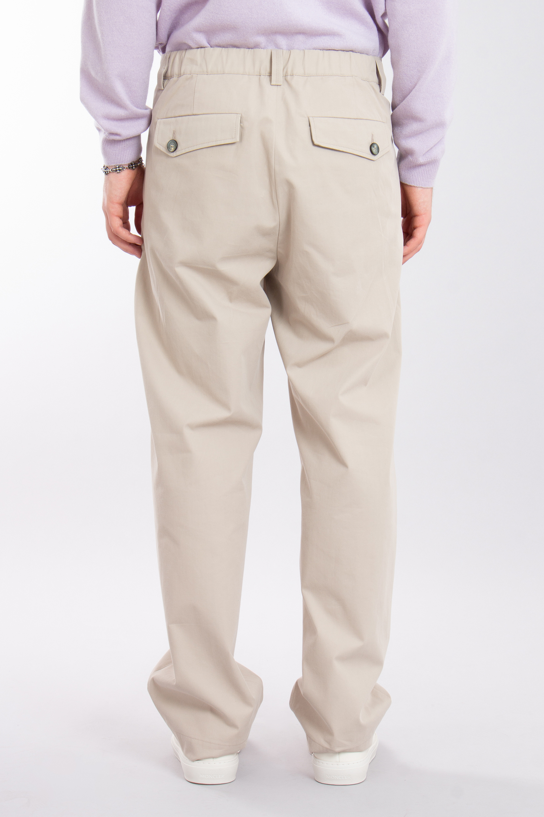 SEASE Wide Fit Cotton Pants