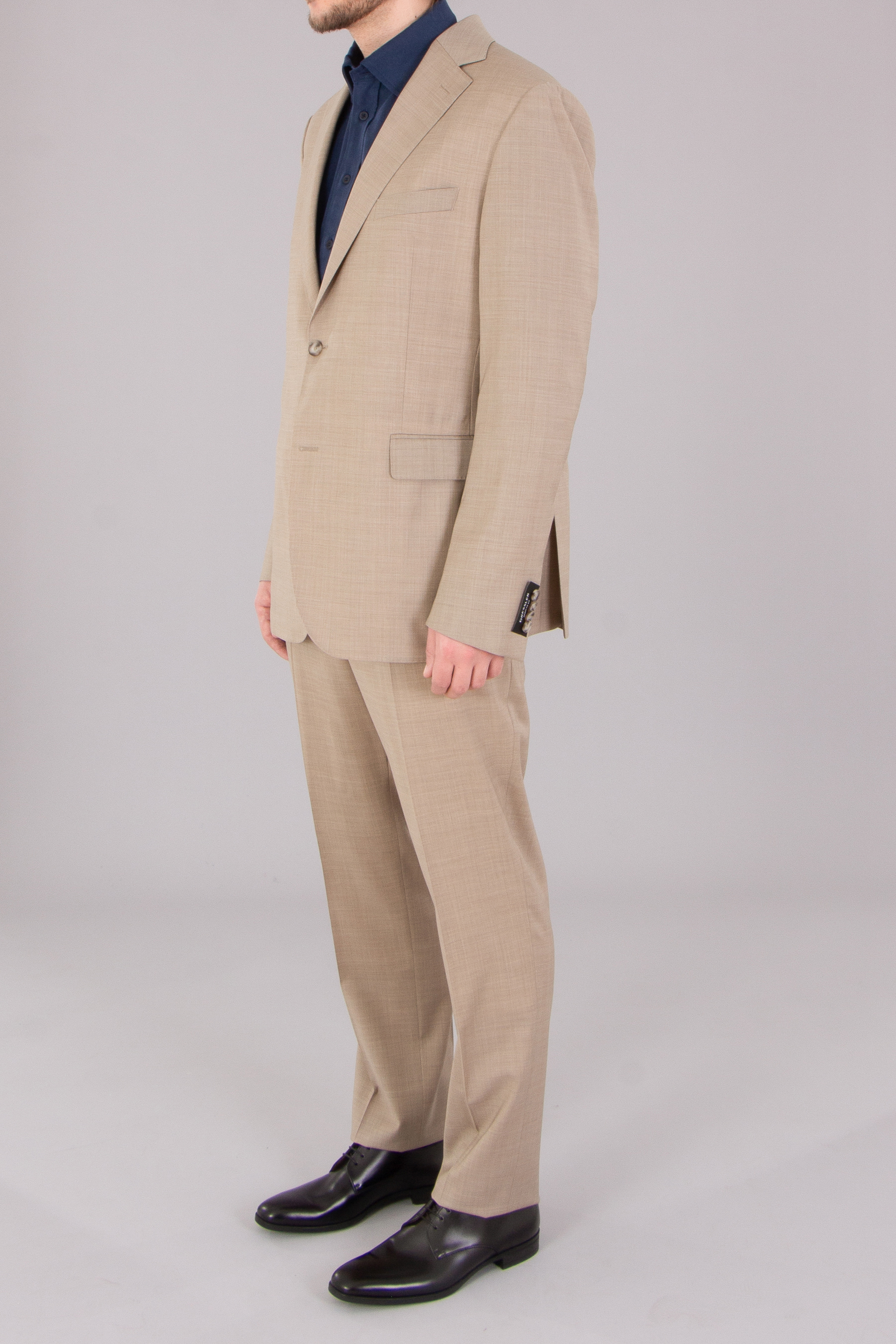 DRESSLER Regular Fit Virgin Wool Suit Sean