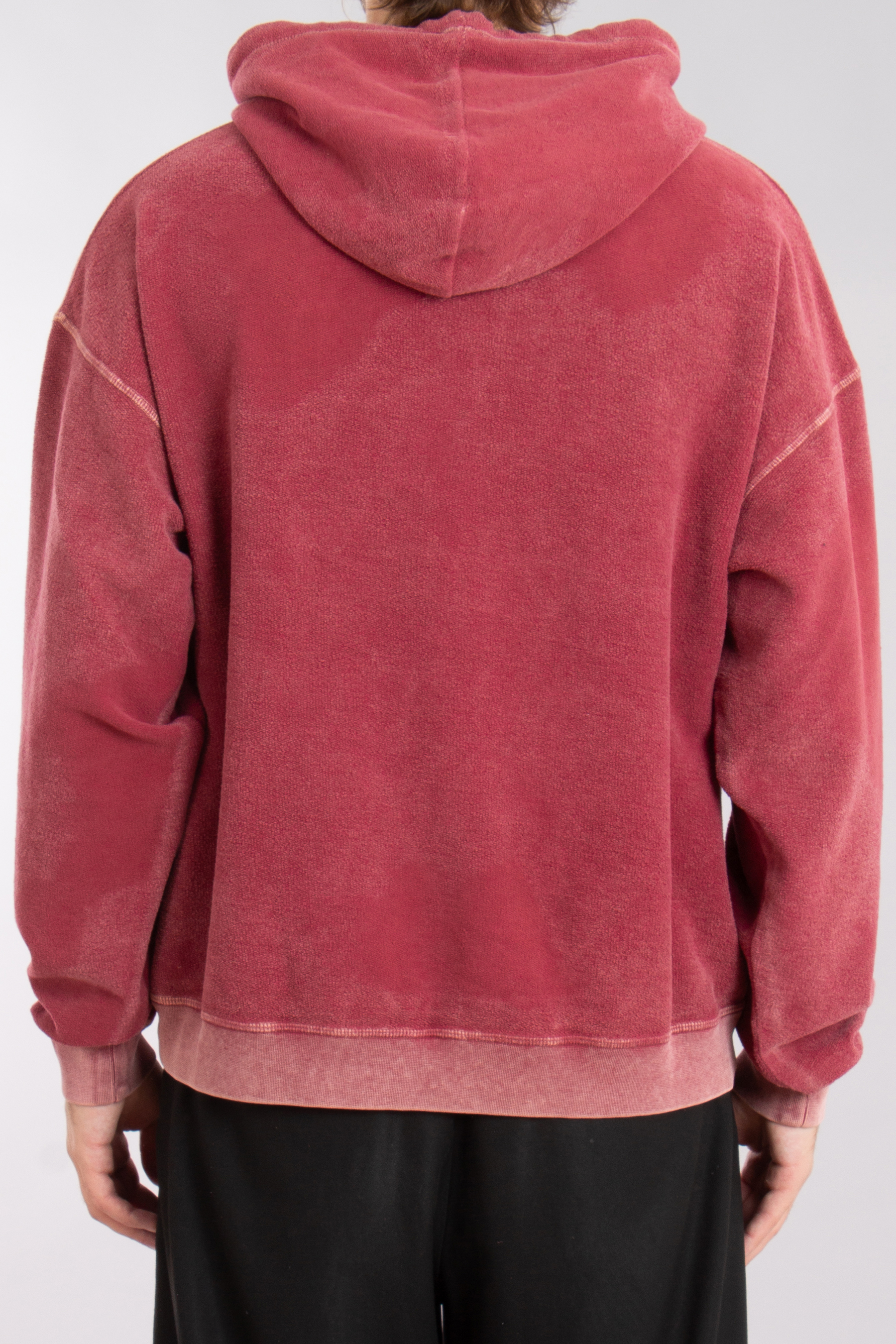 DSQUARED2 Used Wash Relax Fit Cotton Hoodie