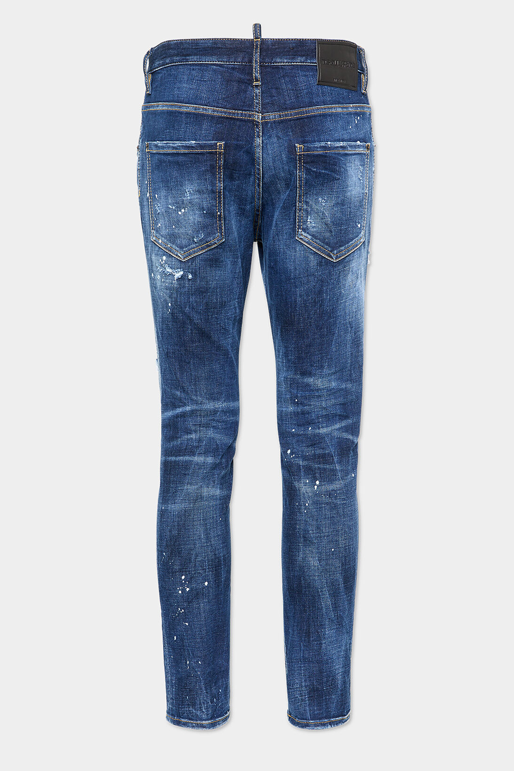 DSQUARED2 Dark Easy Wash Skater Jeans