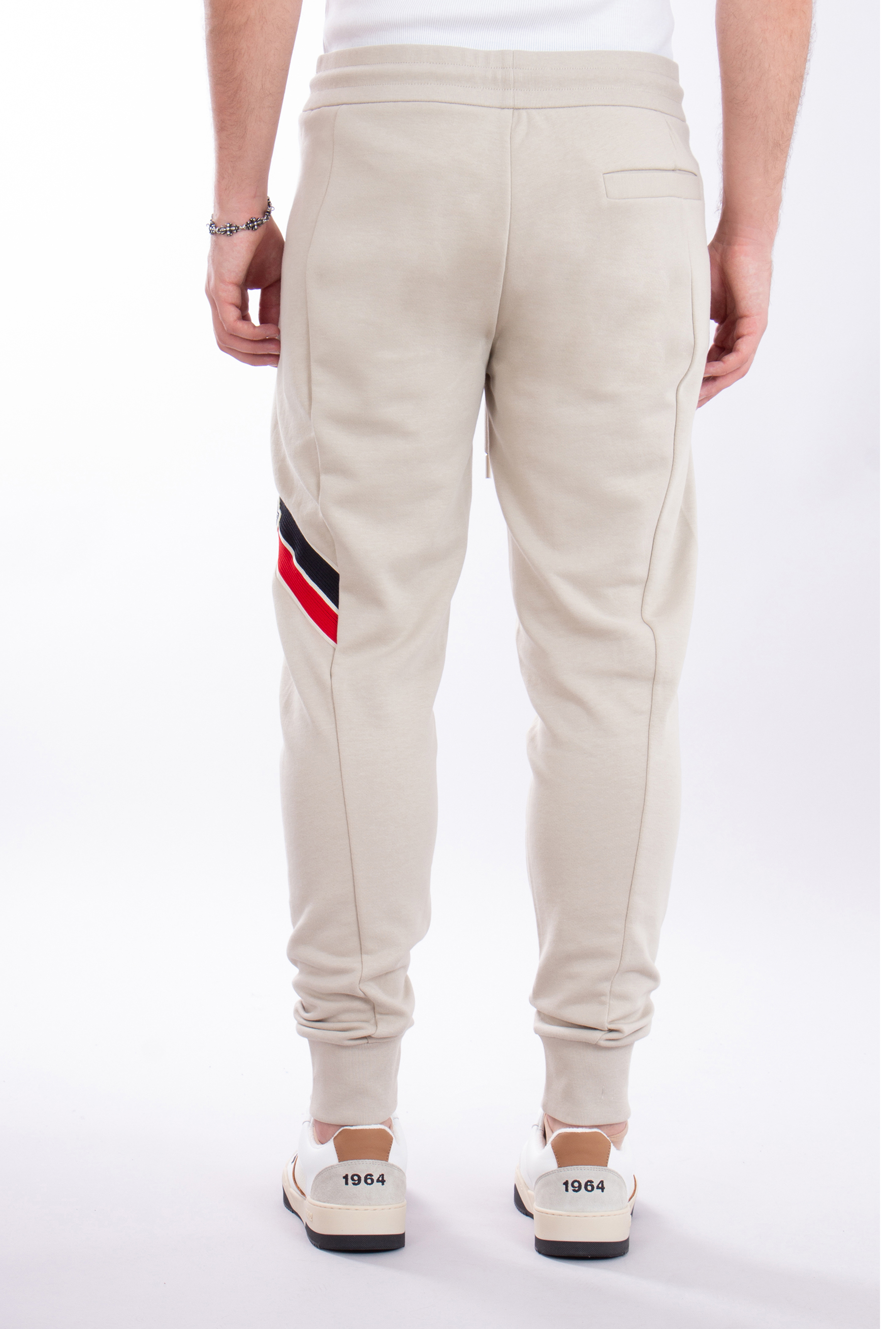 MONCLER Cotton Blend Fleece Sweatpants