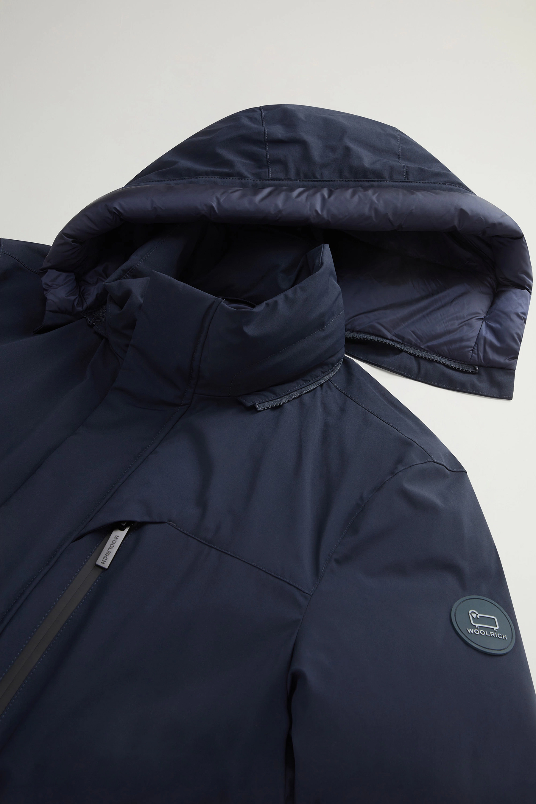 WOOLRICH Nylon Stretch Mountain Down Parka