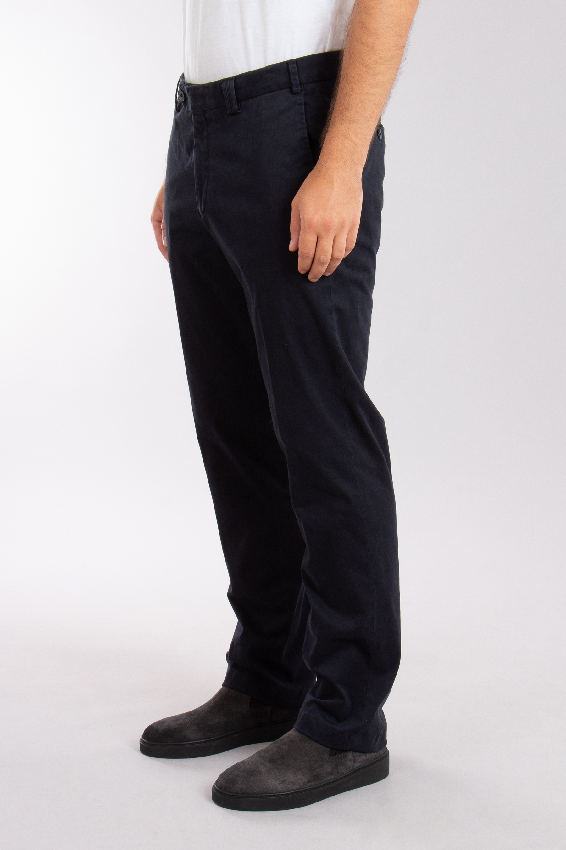 HILTL Supima Cotton Satin Business Chino Pants Peaker S