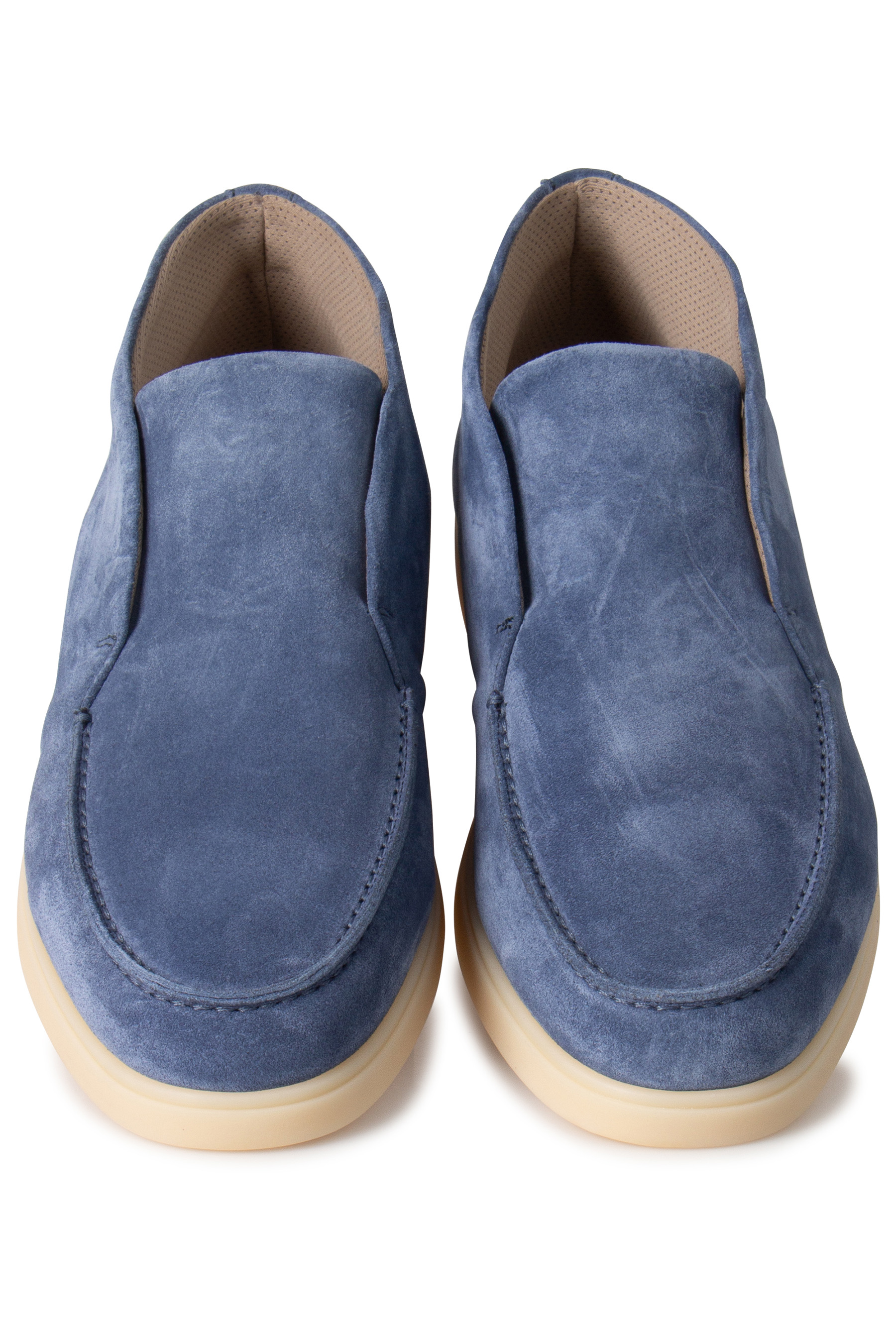 FABIANO RICCI Suede Mid Loafers