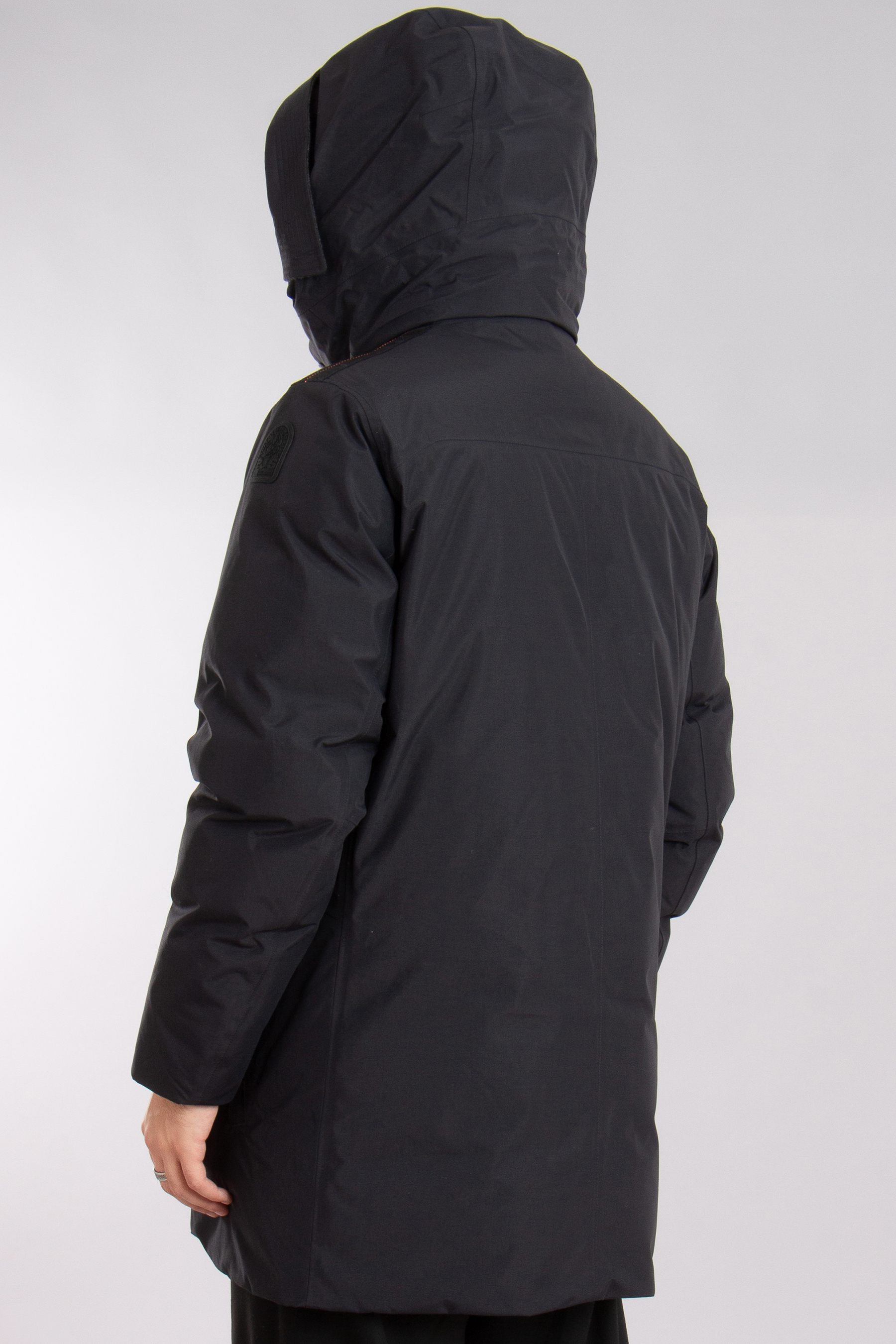 PARAJUMPERS Nylon Blend Hooded Down Jacket Hayate