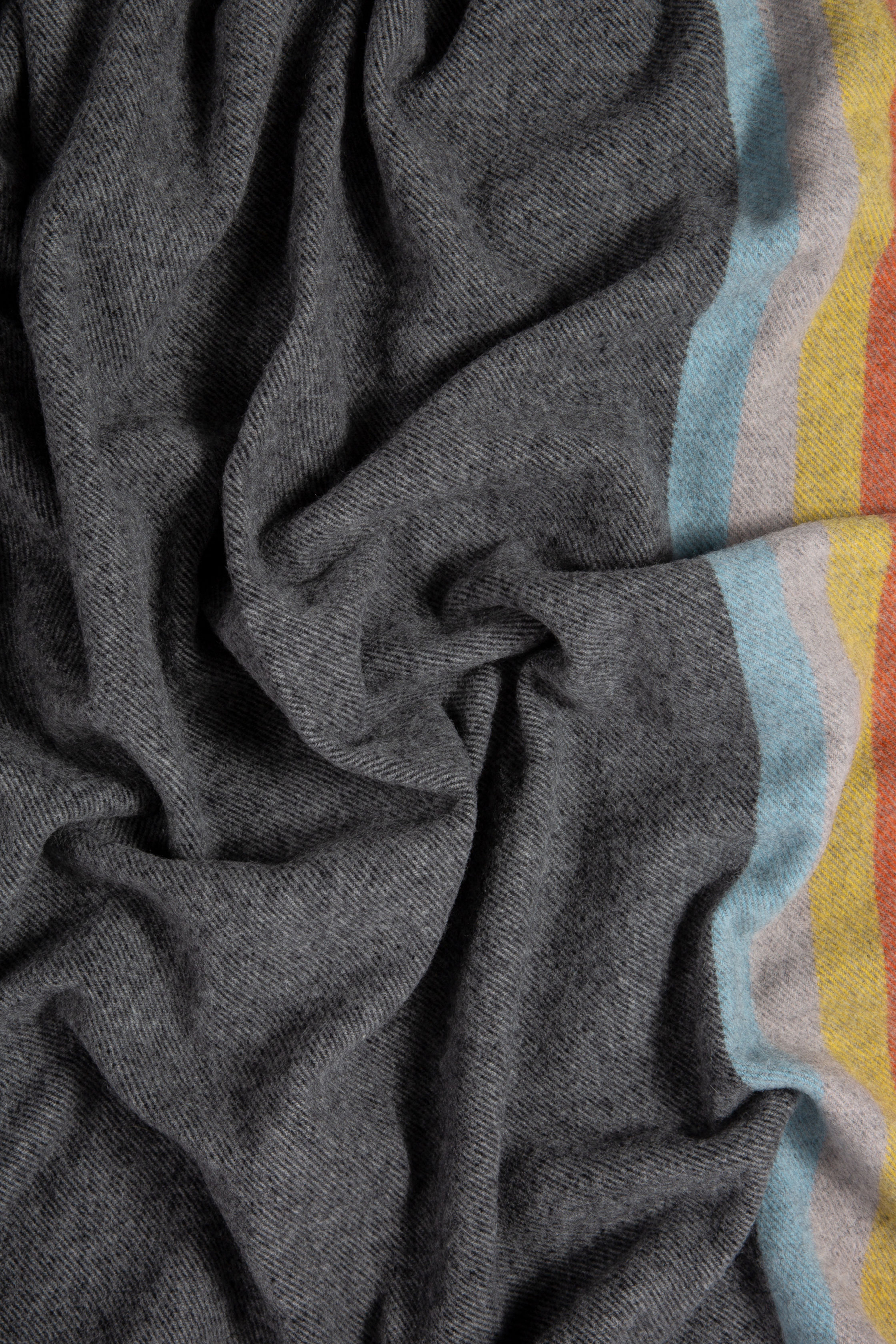 PAUL SMITH  'Artist Stripe' Wool-Cashmere Blanket