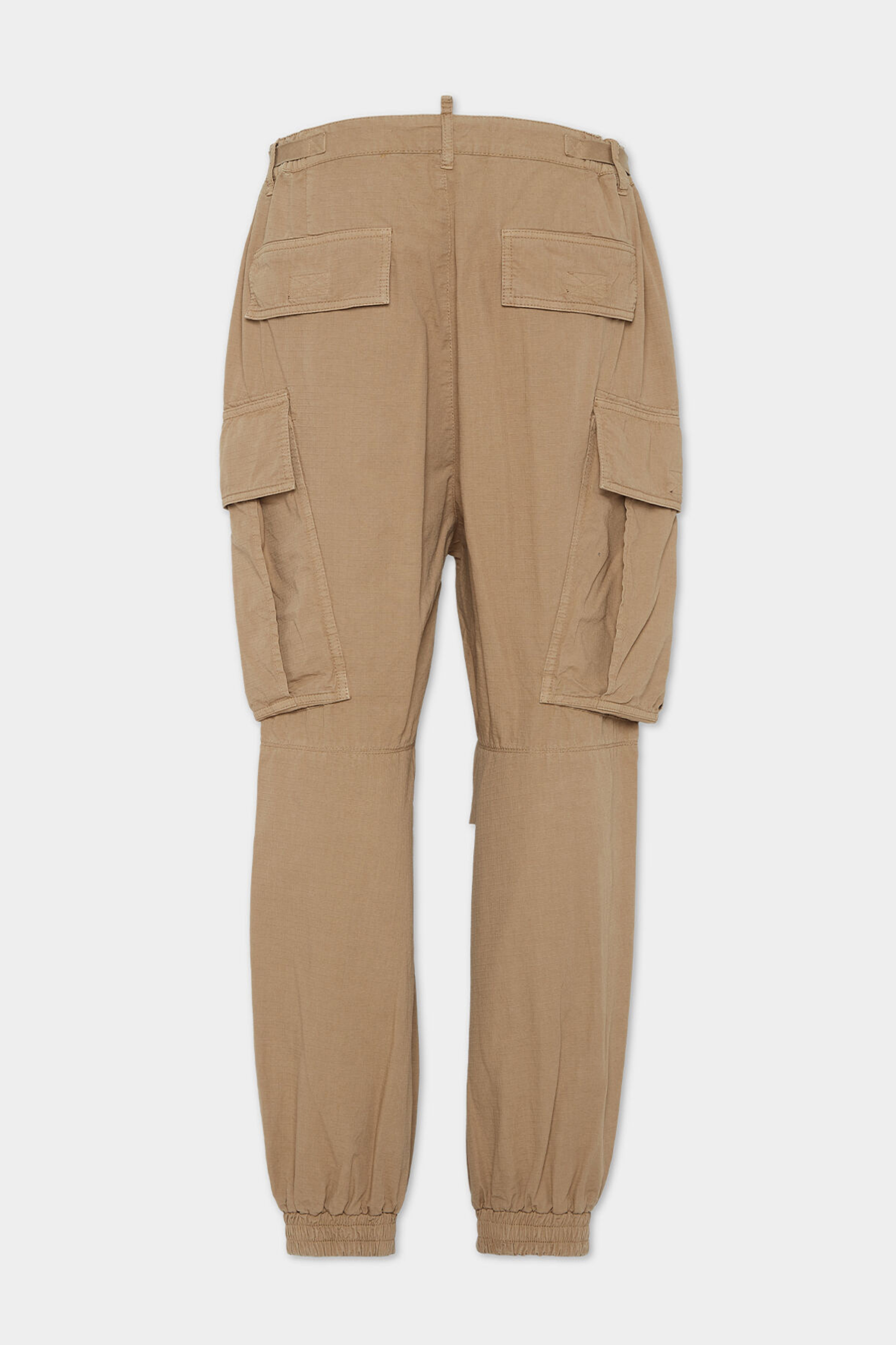 DSQUARED2 Icon New Generation Cotton Ripstop 3D Cargo Pants