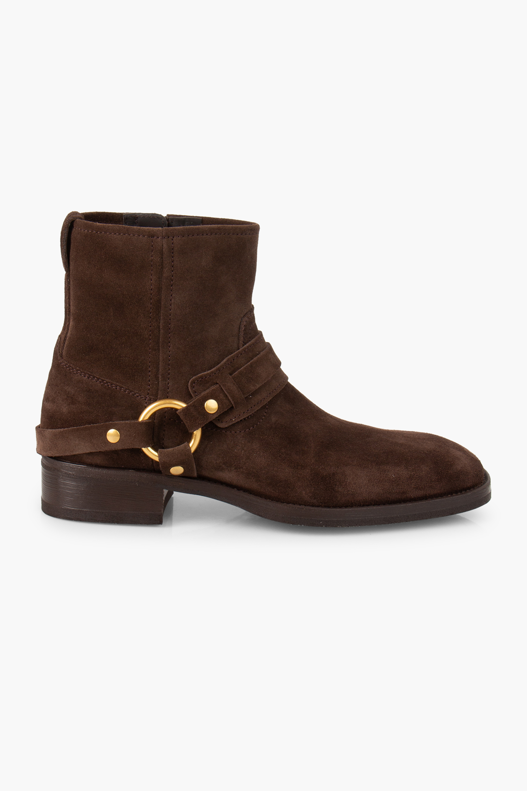 TOM FORD Suede Western Ankle Boots