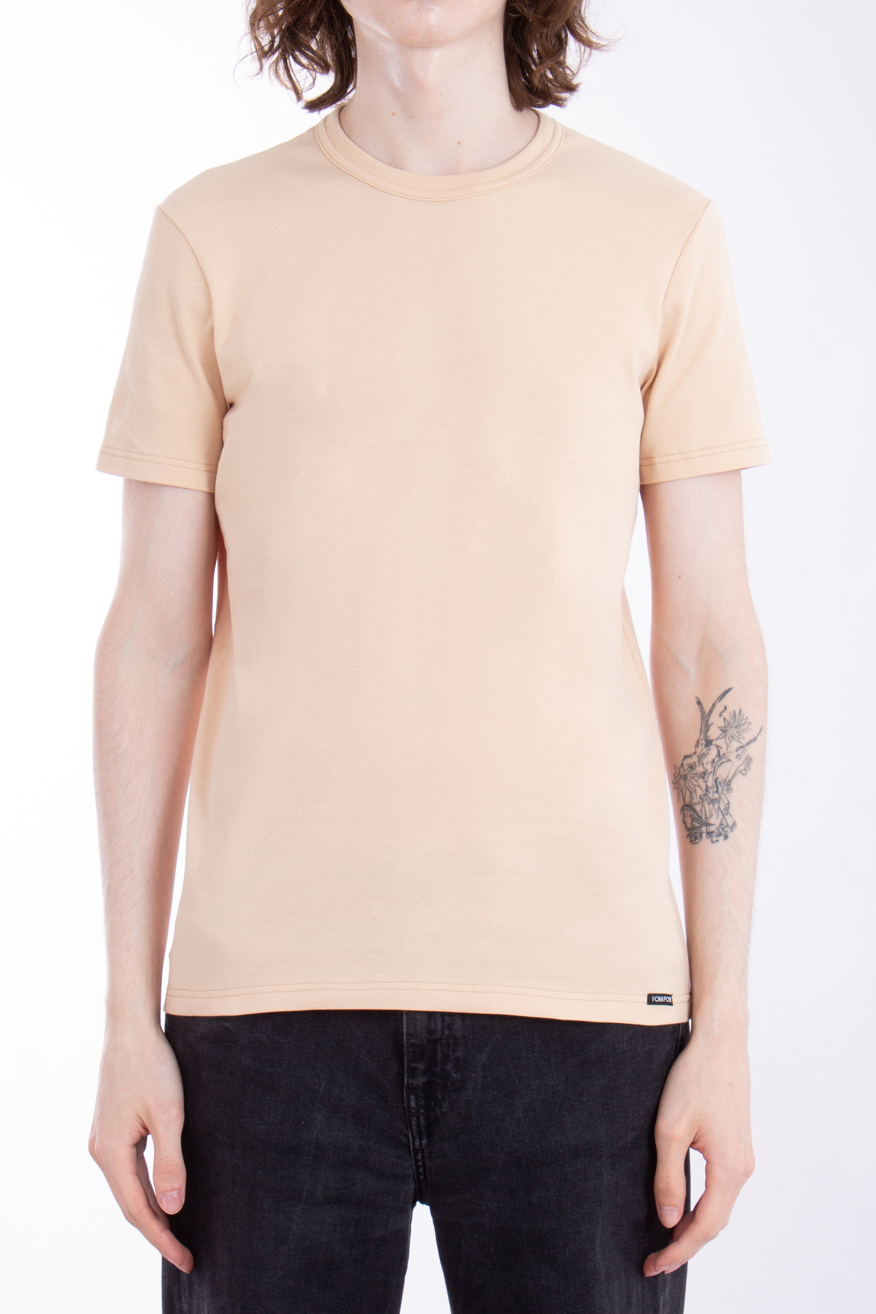 TOM FORD Cotton Crew Neck T-Shirt