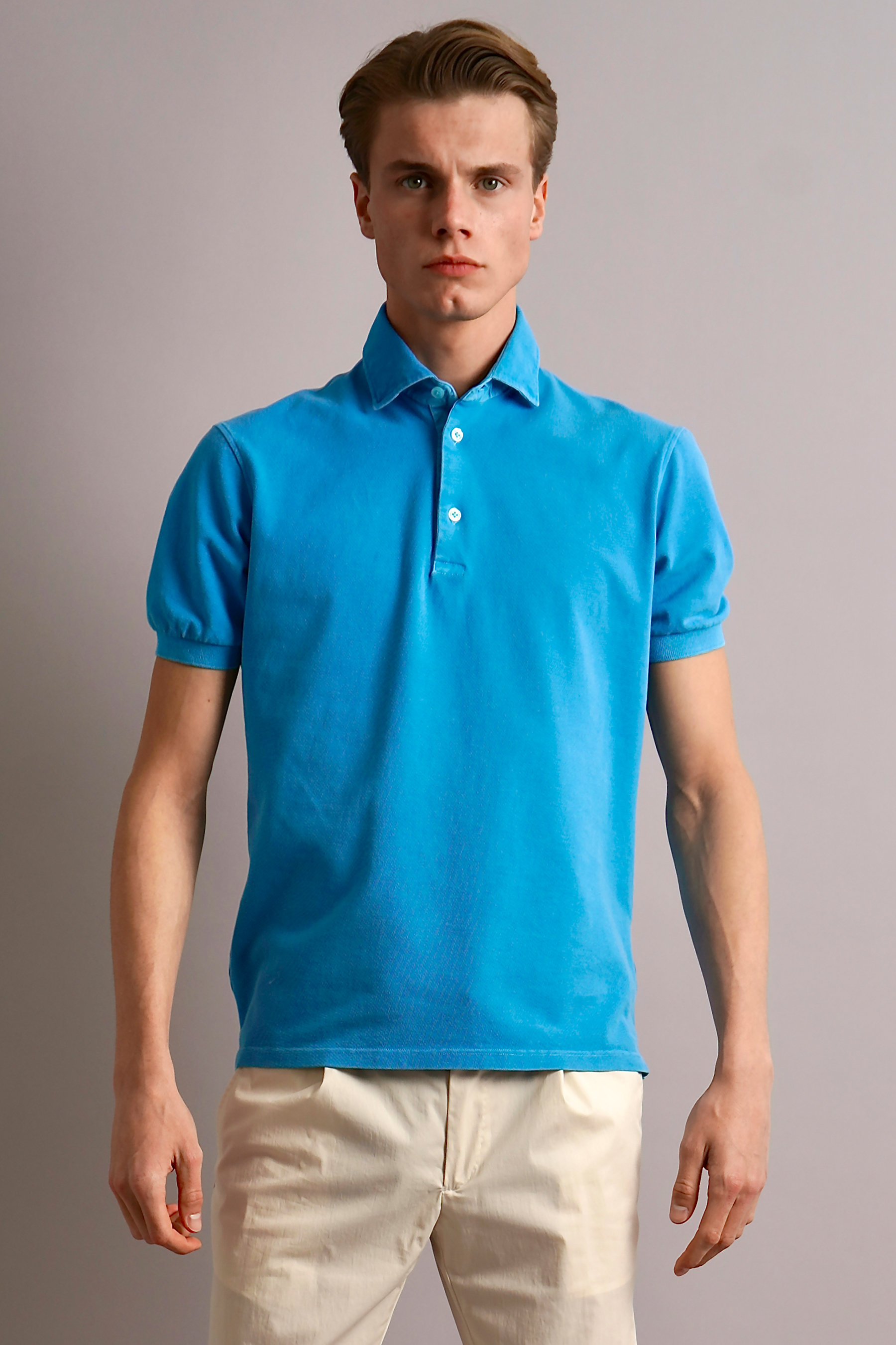 SONRISA Cotton Piqué Polo Shirt