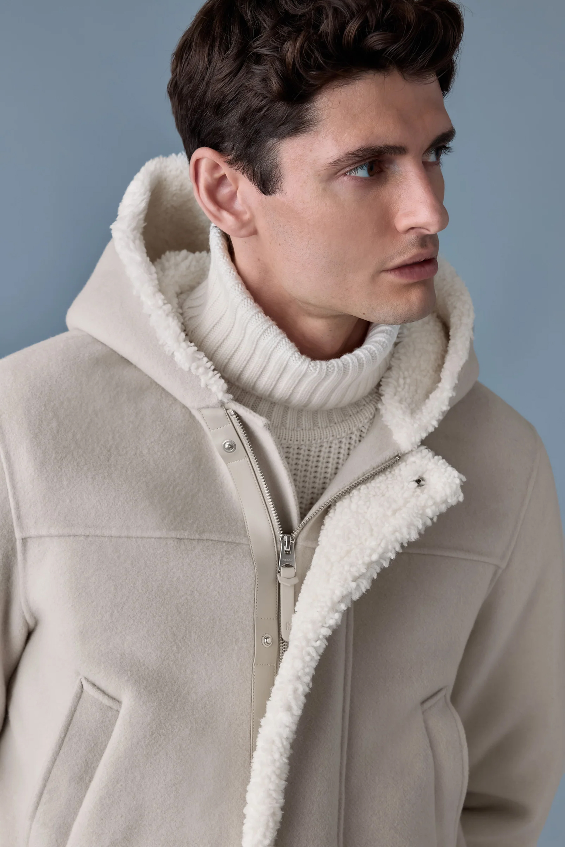 MACKAGE Hooded Double-Face Wool Duffle Coat Abraham