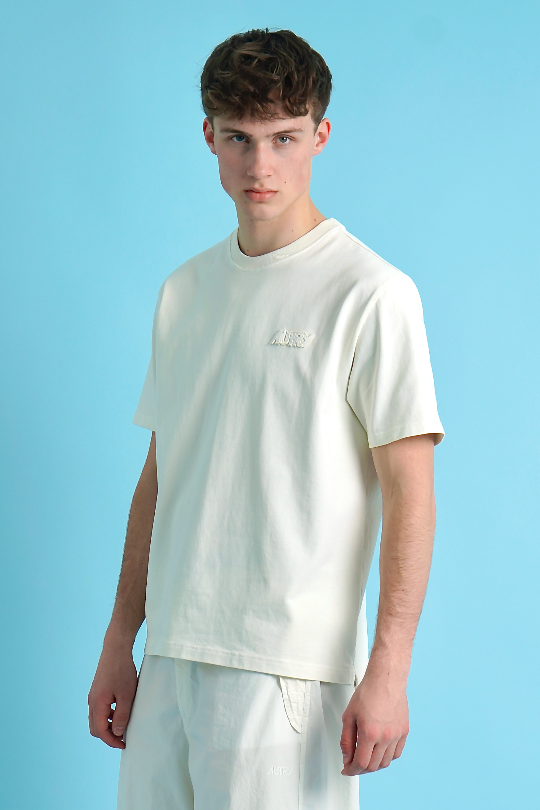 AUTRY Logo Cotton T-Shirt