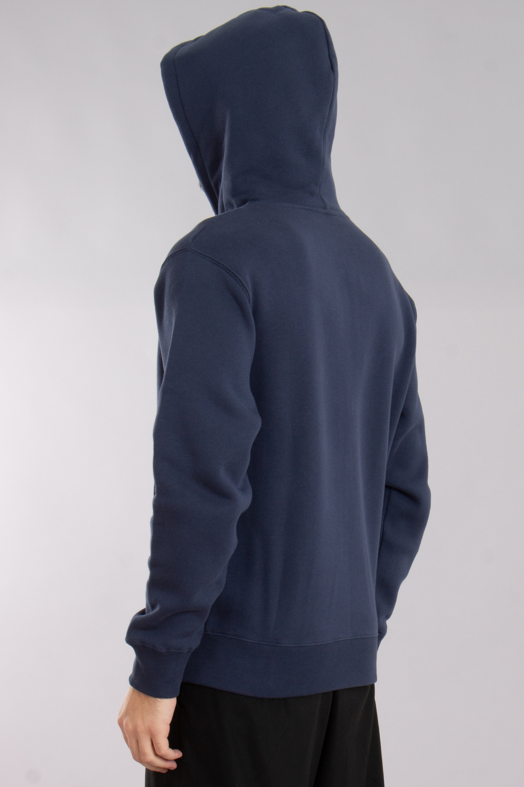 MAISON KITSUNÉ Bold Fox Head Patch Cotton Fleece Zip Hoodie