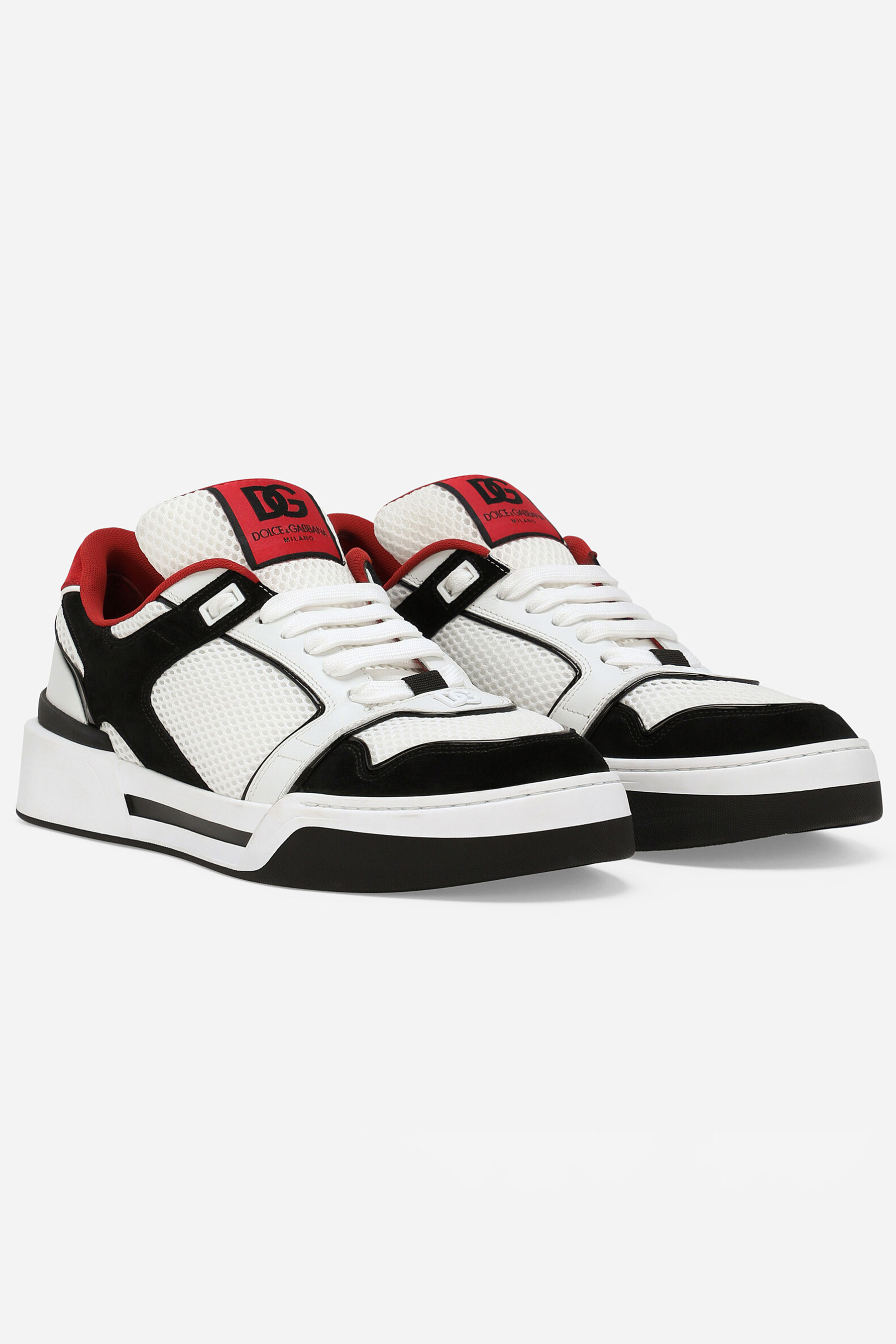 DOLCE & GABBANA Mix Materials Sneakers New Roma